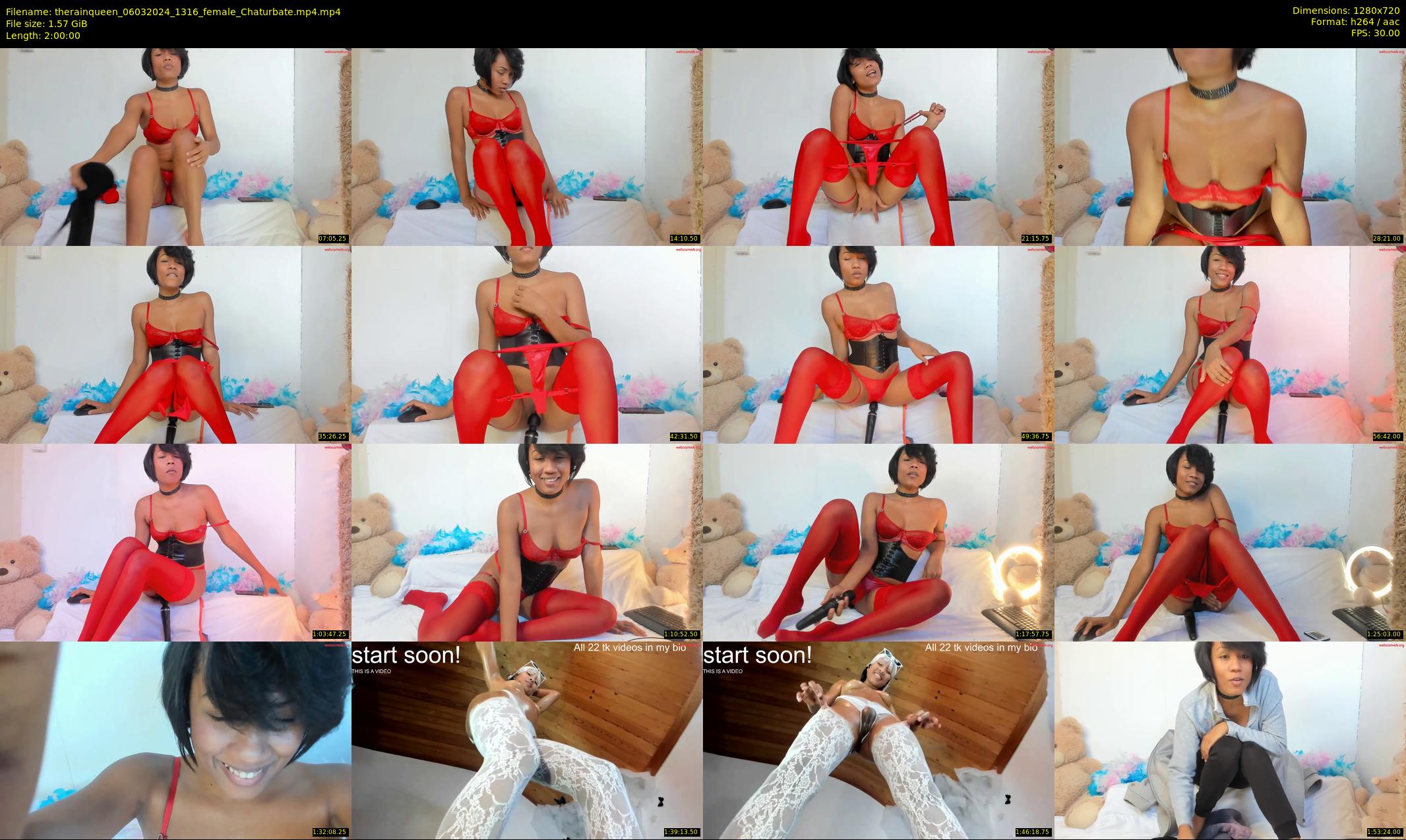 therainqueen — 120 minute Chaturbate female cam show recording, 720p, Mar 6, 2024