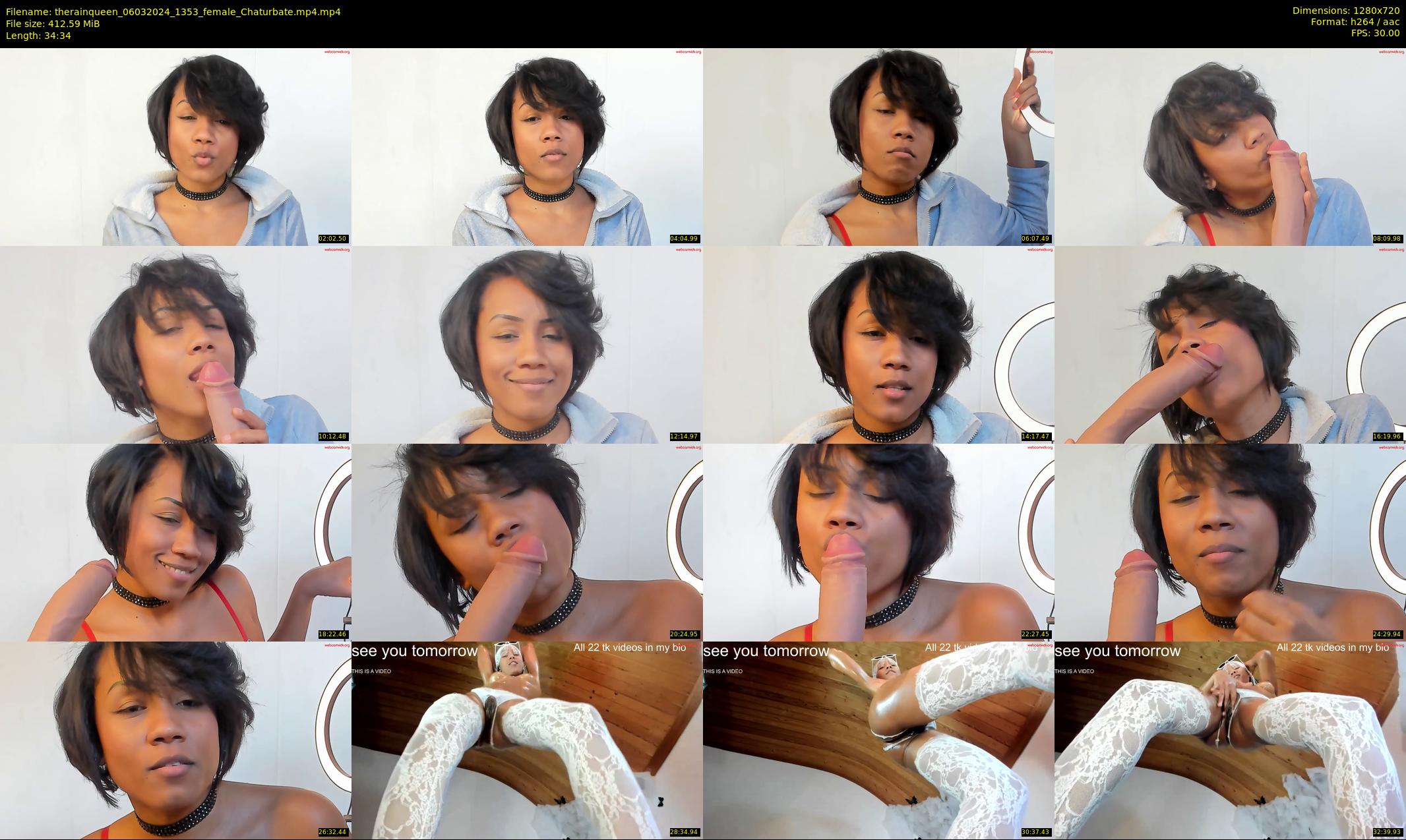 therainqueen — 35 minute Chaturbate female cam show recording, 720p, Mar 6, 2024