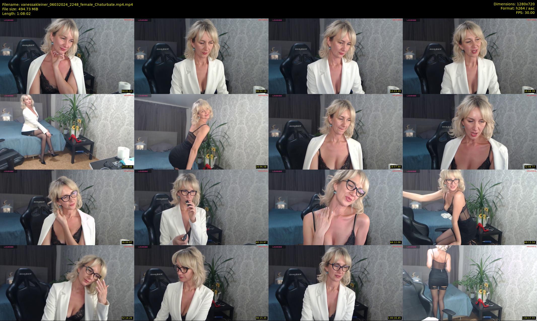 vanessakleiner — 69 minute Chaturbate female cam show recording, 720p, Mar 6, 2024