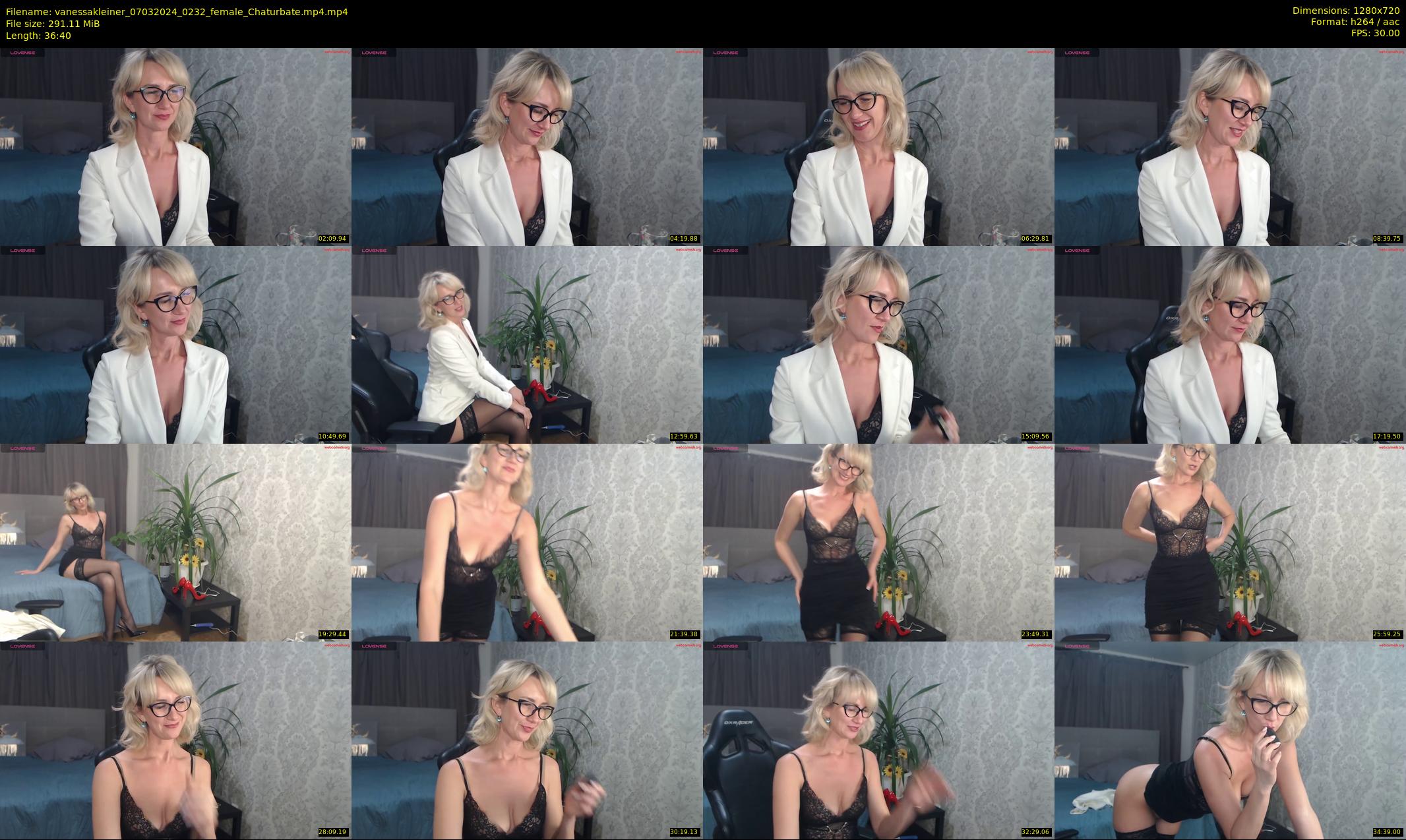 vanessakleiner — 37 minute Chaturbate female cam show recording, 720p, Mar 7, 2024