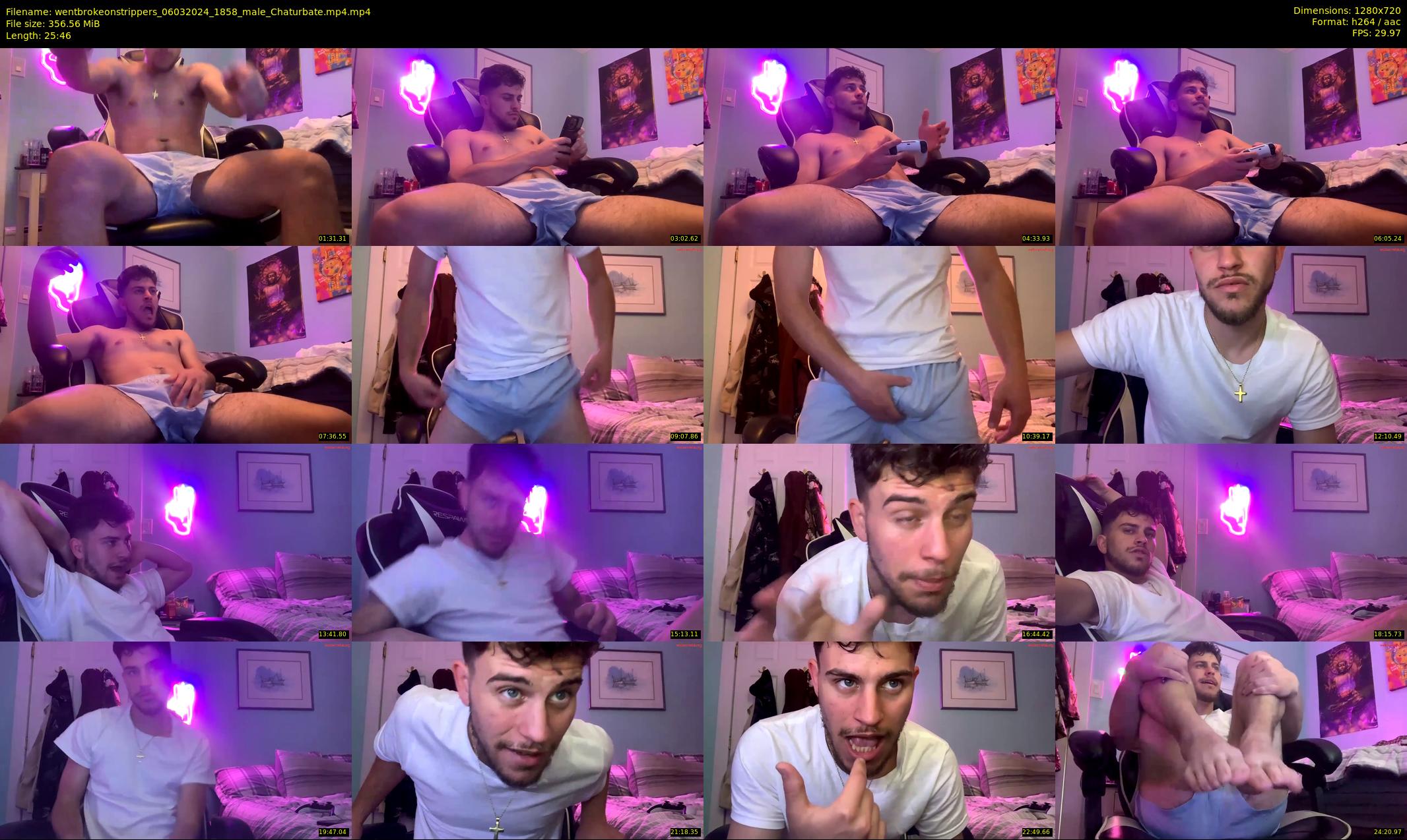 wentbrokeonstrippers — 26 minute Chaturbate male cam show recording, 720p, Mar 6, 2024