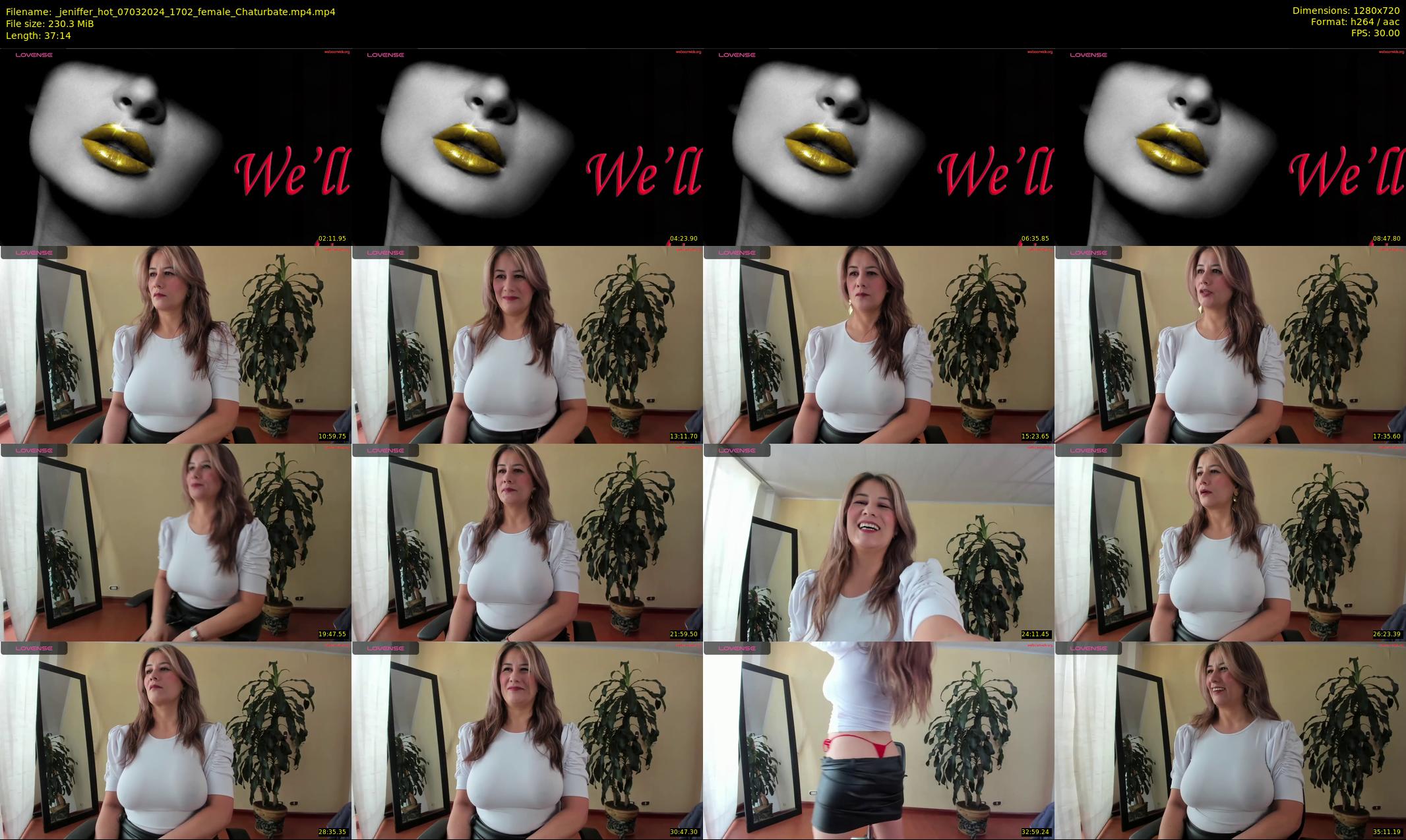 _jeniffer_hot — 38 minute Chaturbate female cam show recording, 720p, Mar 7, 2024