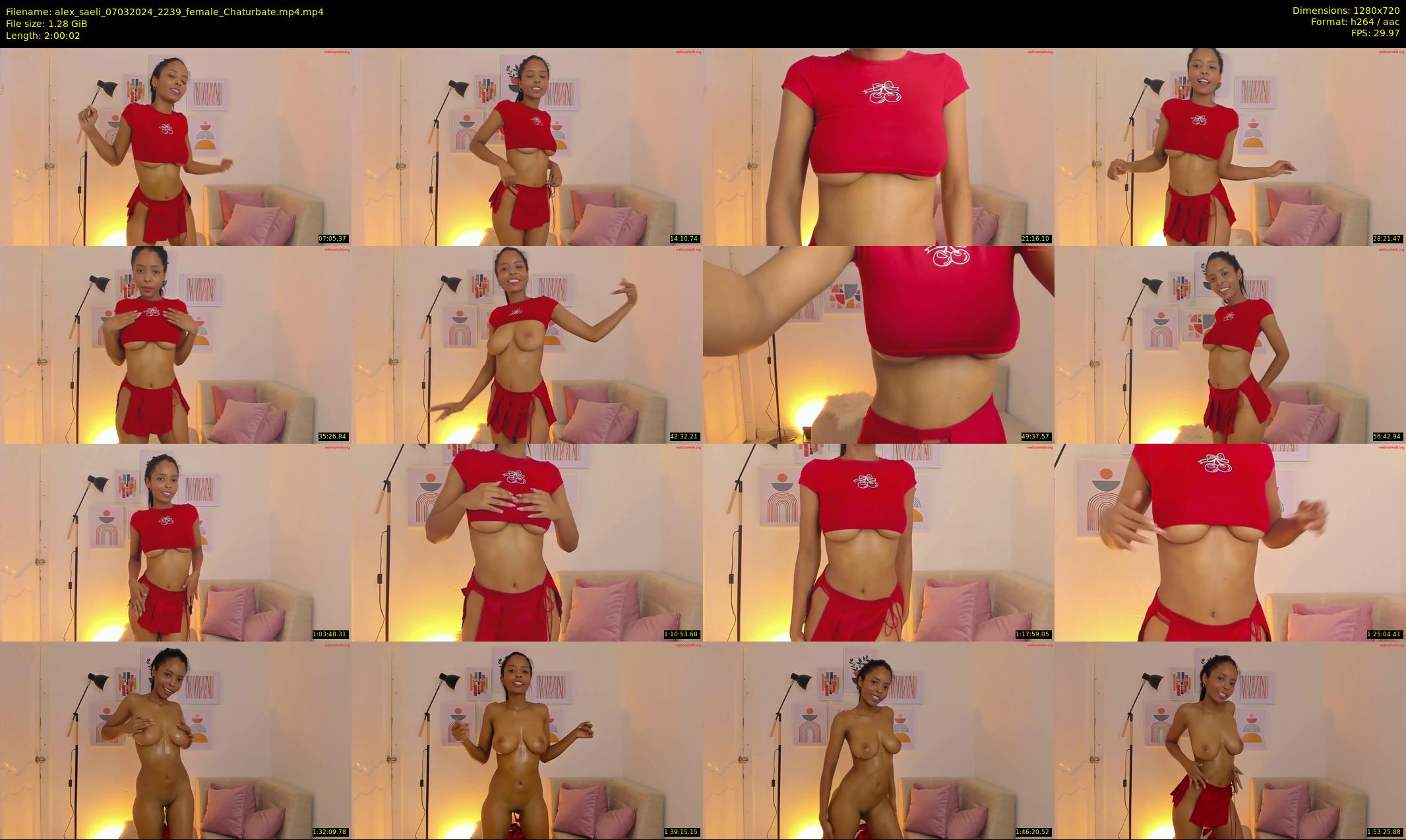 alex_saeli — 121 minute Chaturbate female cam show recording, 720p, Mar 7, 2024