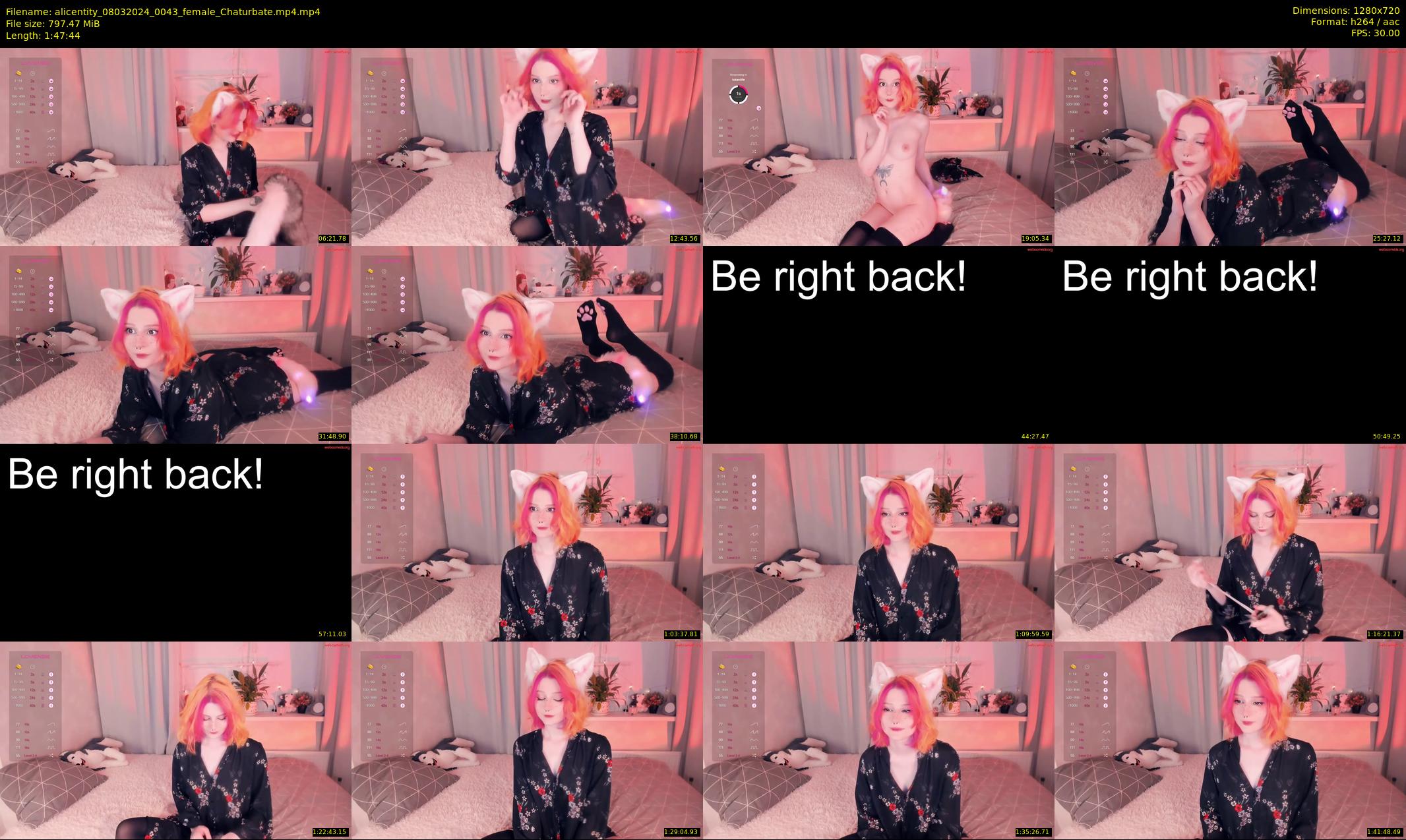 alicentity — 108 minute Chaturbate female cam show recording, 720p, Mar 8, 2024