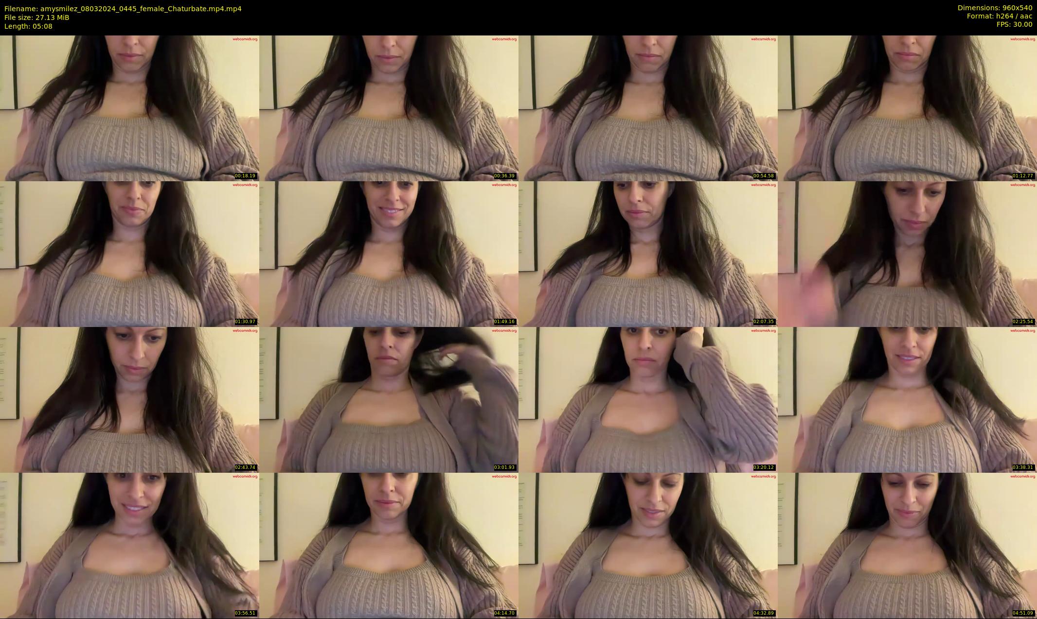 amysmilez — 6 minute Chaturbate female cam show recording, 480p, Mar 8, 2024