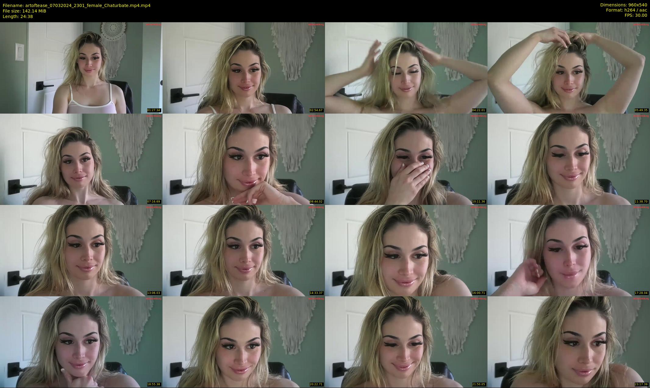 artoftease — 25 minute Chaturbate female cam show recording, 480p, Mar 7, 2024