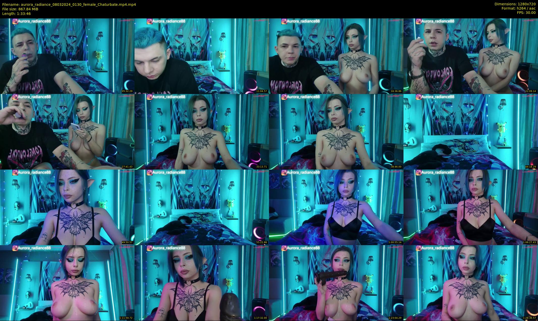aurora_radiance — 94 minute Chaturbate couple cam show recording, 720p, Mar 8, 2024