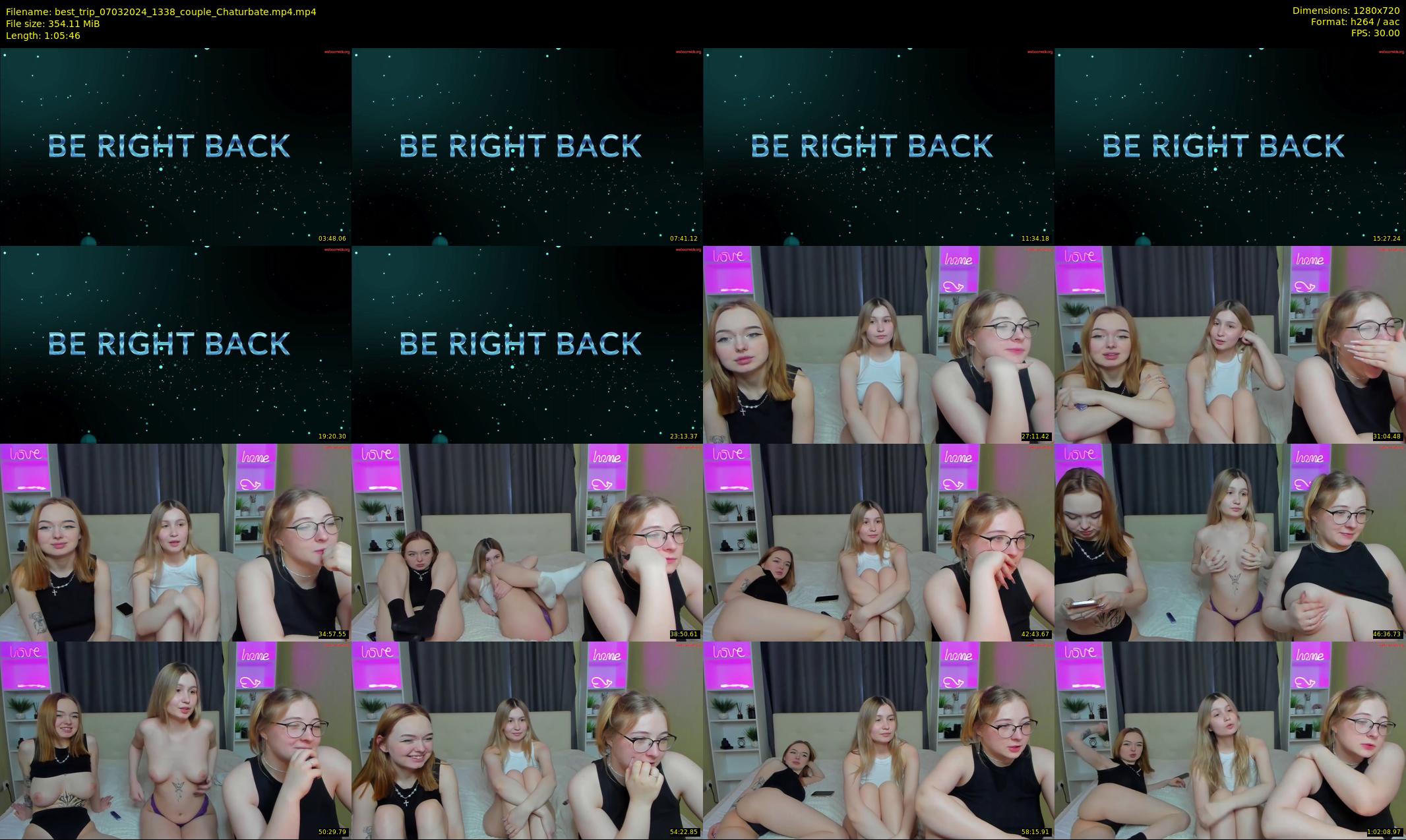 best_trip — 66 minute Chaturbate couple cam show recording, 720p, Mar 7, 2024