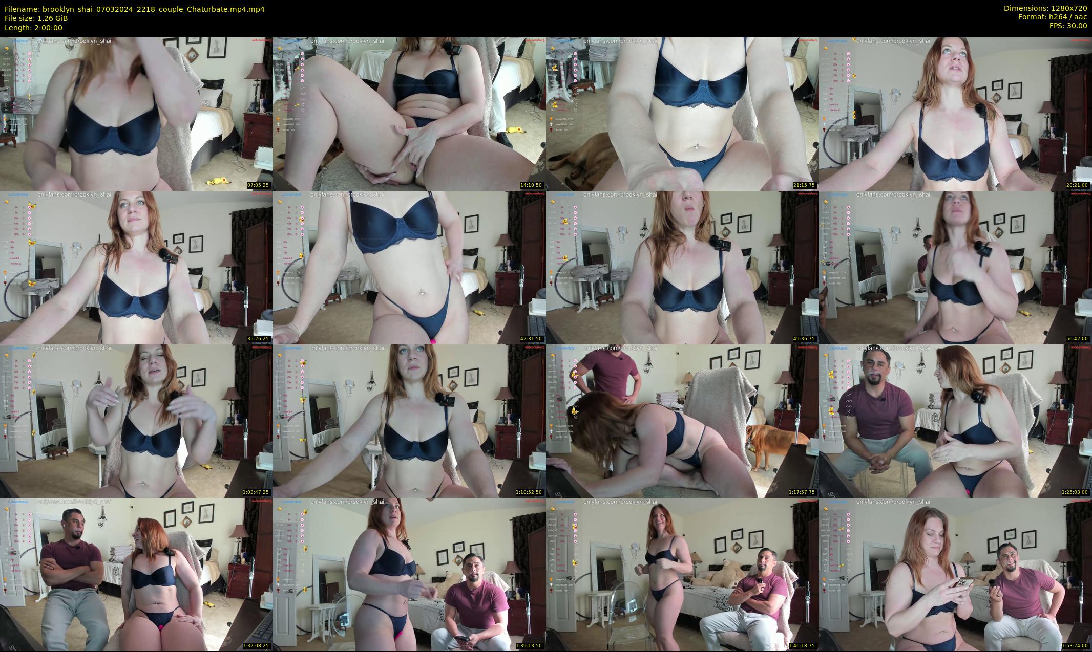 brooklyn_shai — 120 minute Chaturbate couple cam show recording, 720p, Mar 7, 2024