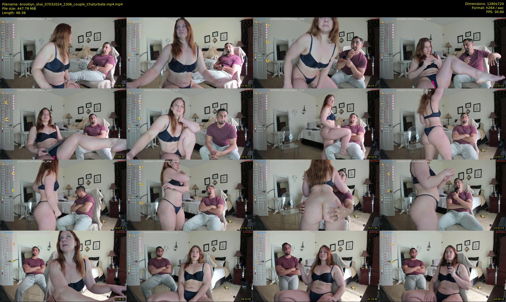 brooklyn_shai — 47 minute Chaturbate couple cam show recording, 720p, Mar 7, 2024