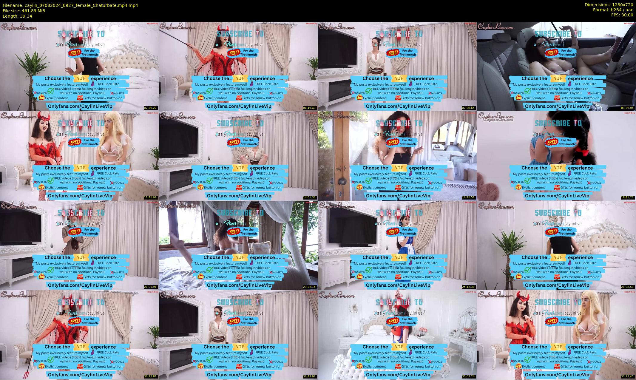 caylin — 40 minute Chaturbate female cam show recording, 720p, Mar 7, 2024