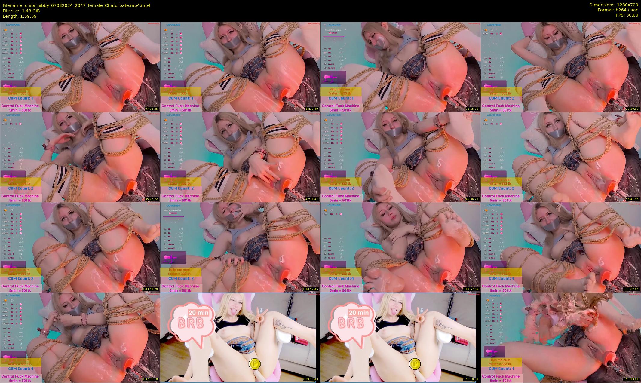 chibi_hibby — 120 minute Chaturbate female cam show recording, 720p, Mar 7, 2024