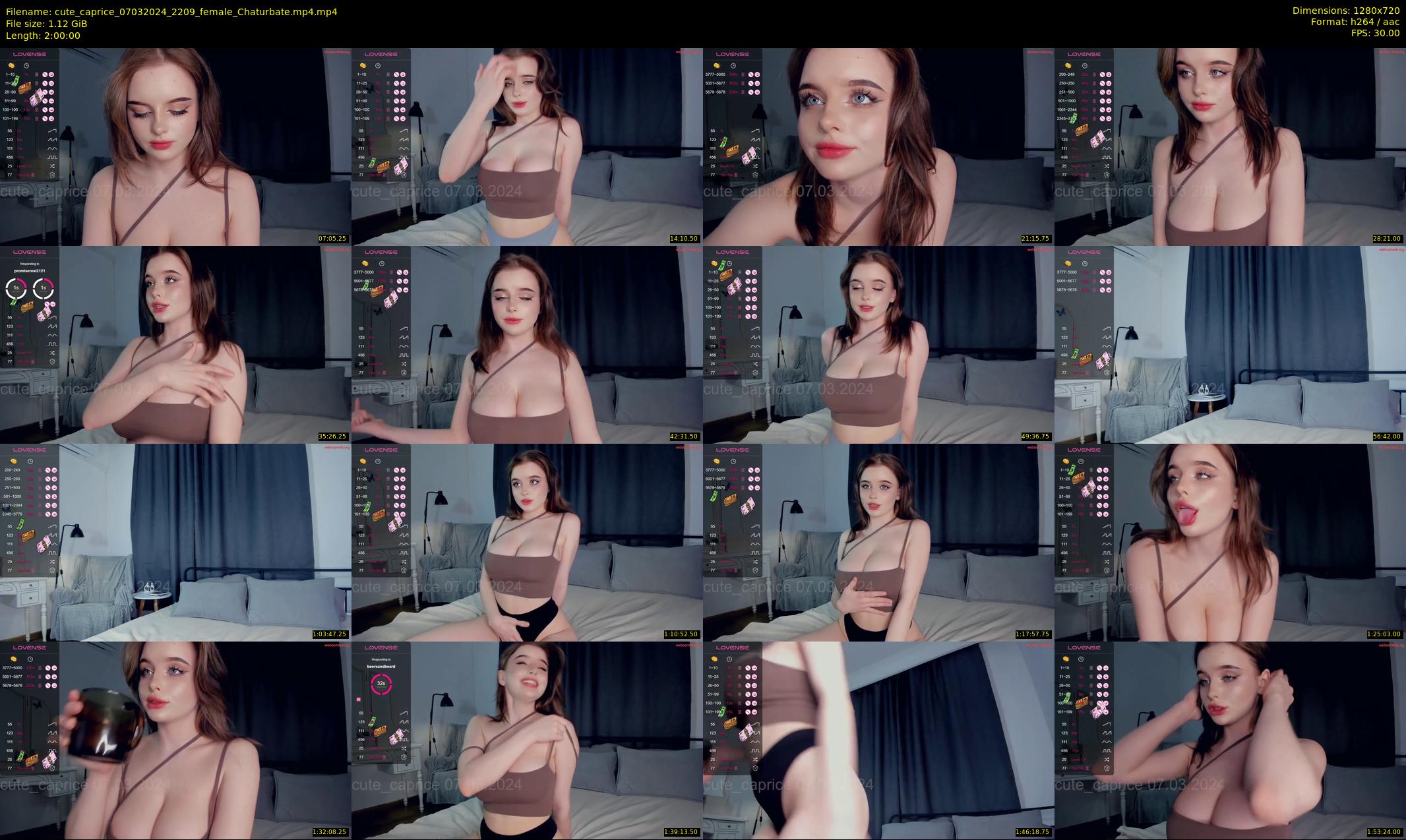 cute_caprice — 120 minute Chaturbate female cam show recording, 720p, Mar 7, 2024