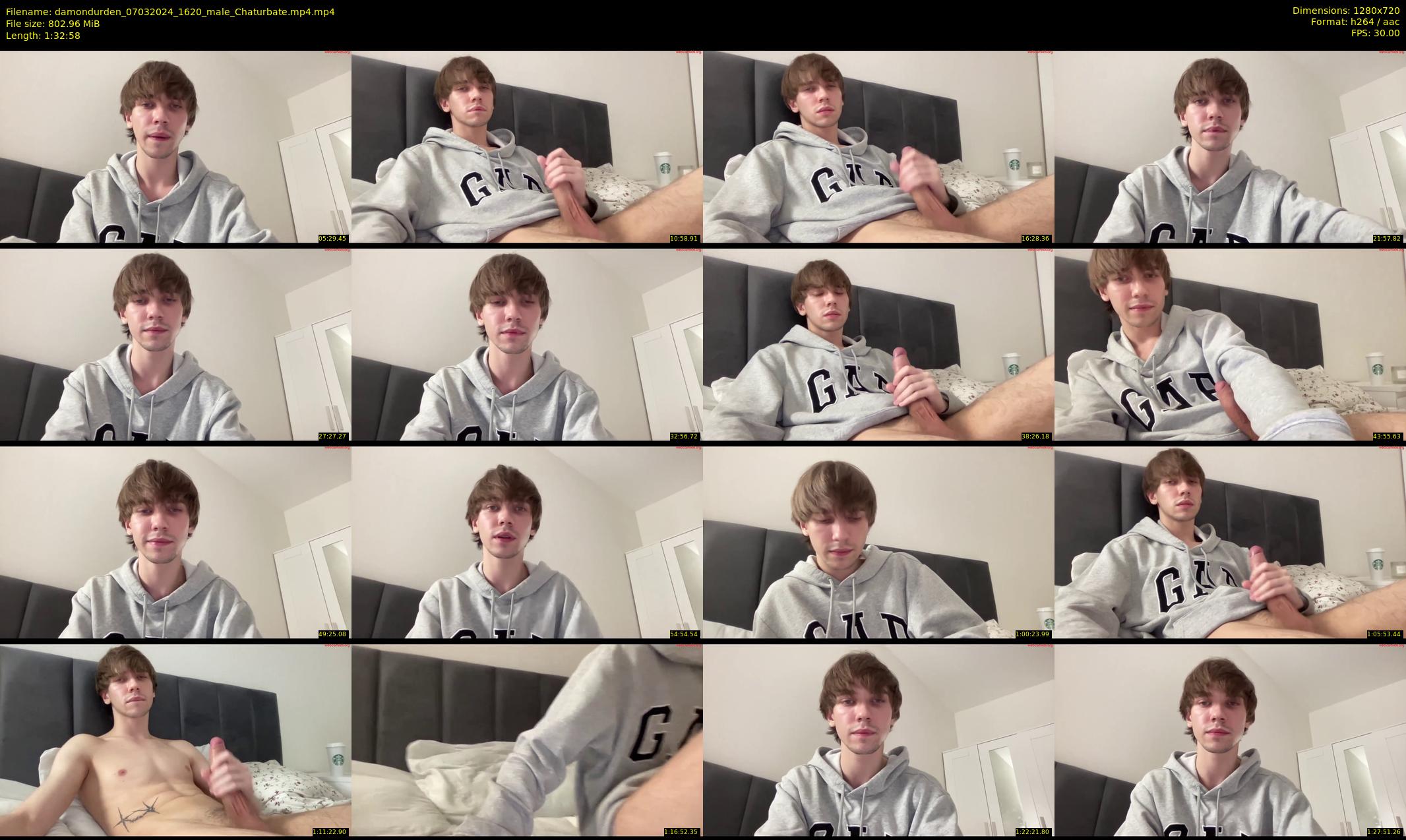 damondurden — 93 minute Chaturbate male cam show recording, 720p, Mar 7, 2024