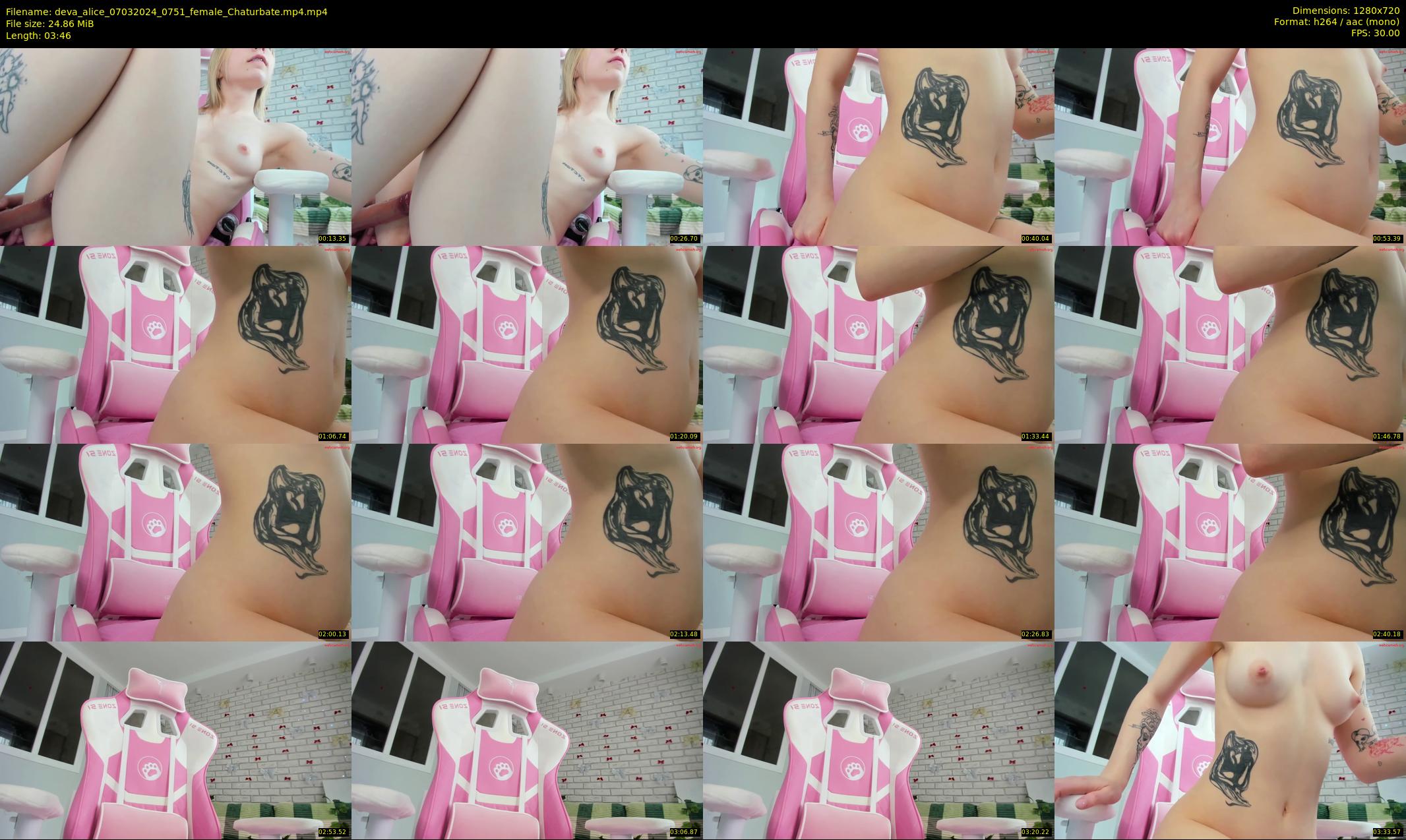 deva_alice — 4 minute Chaturbate female cam show recording, 720p, Mar 7, 2024