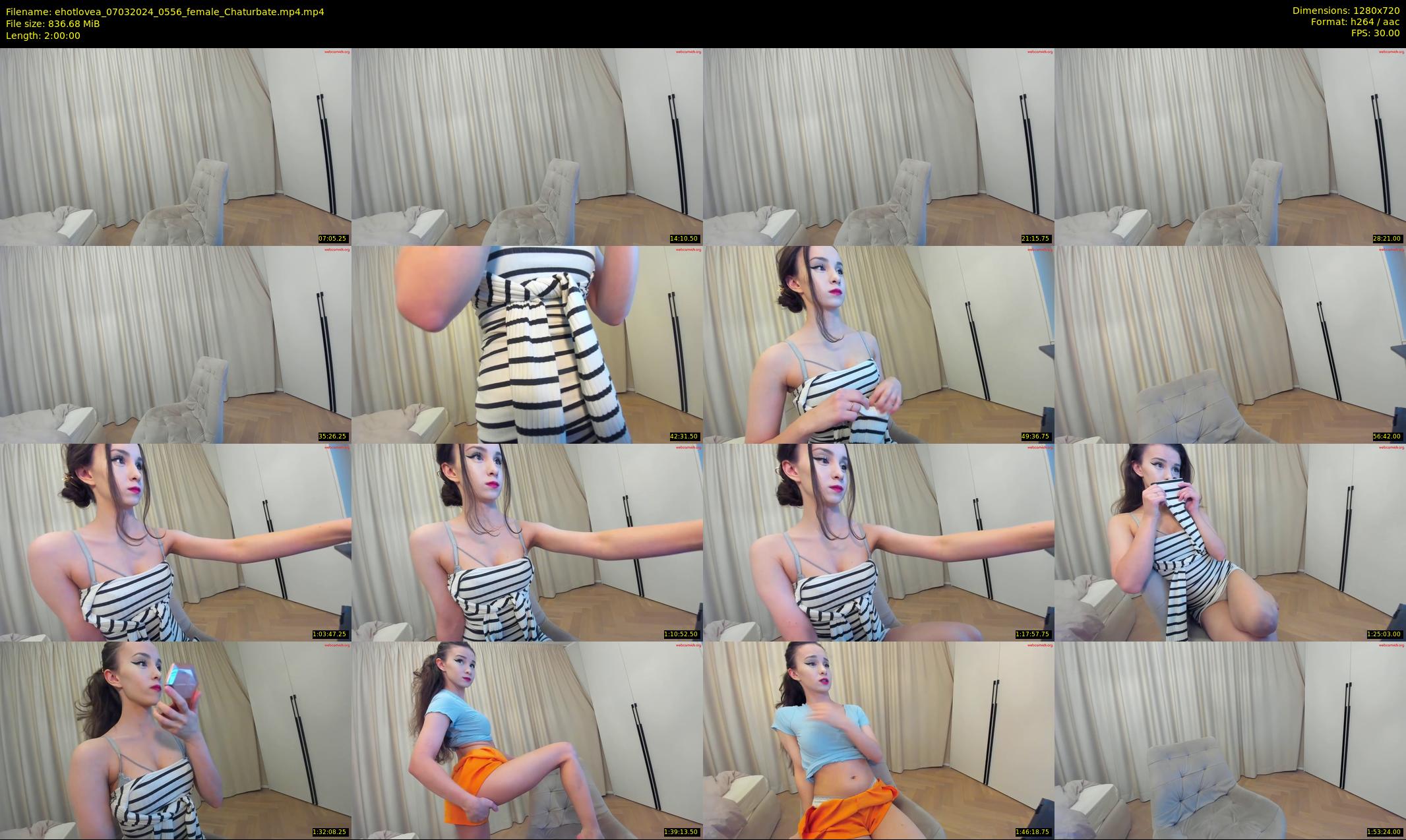ehotlovea — 120 minute Chaturbate female cam show recording, 720p, Mar 7, 2024