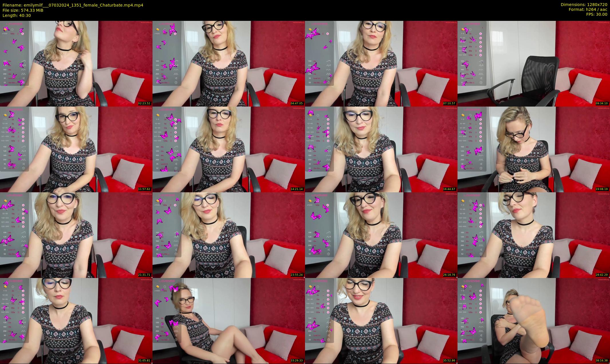 emilymilf__ — 41 minute Chaturbate female cam show recording, 720p, Mar 7, 2024