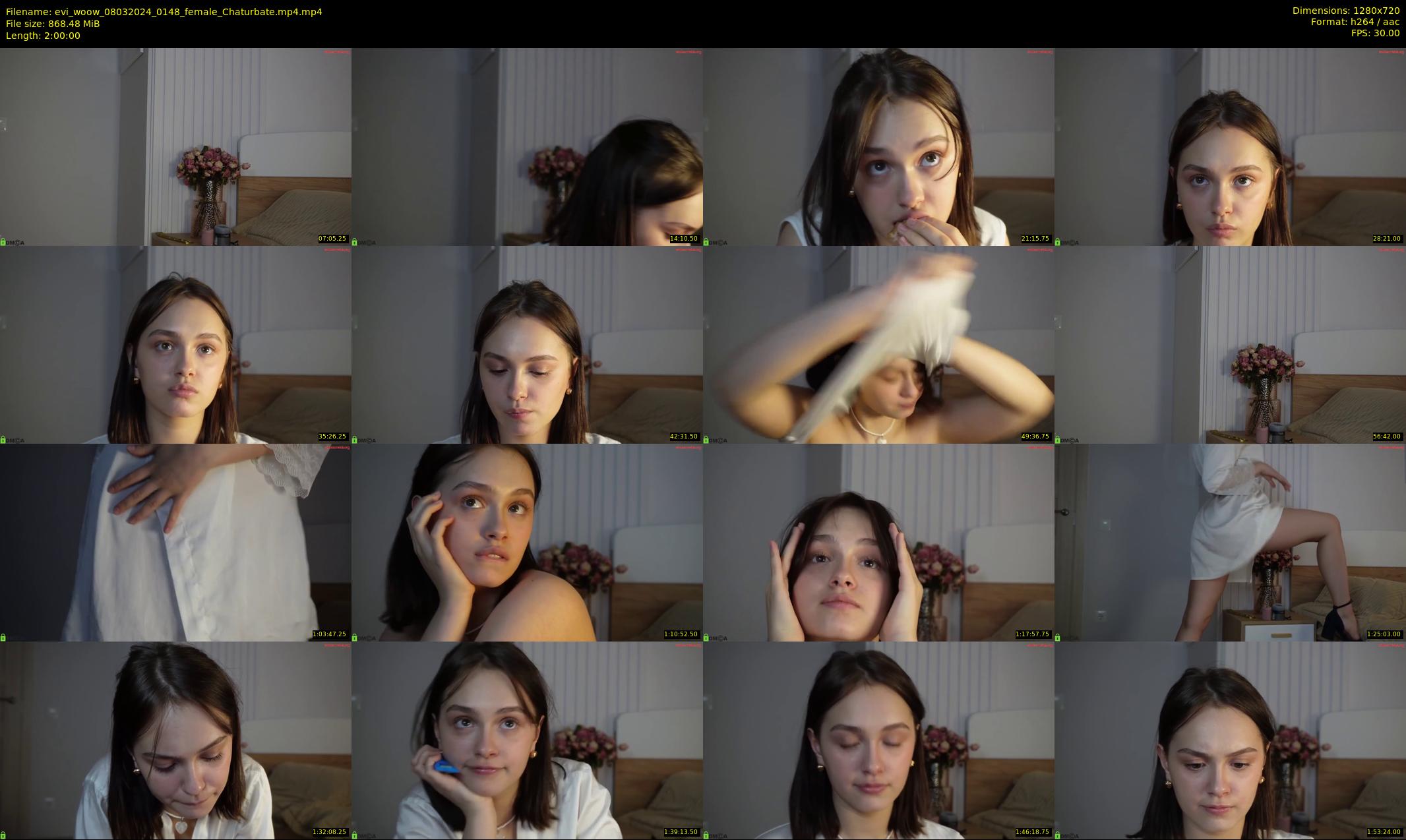 evi_woow — 120 minute Chaturbate female cam show recording, 720p, Mar 8, 2024