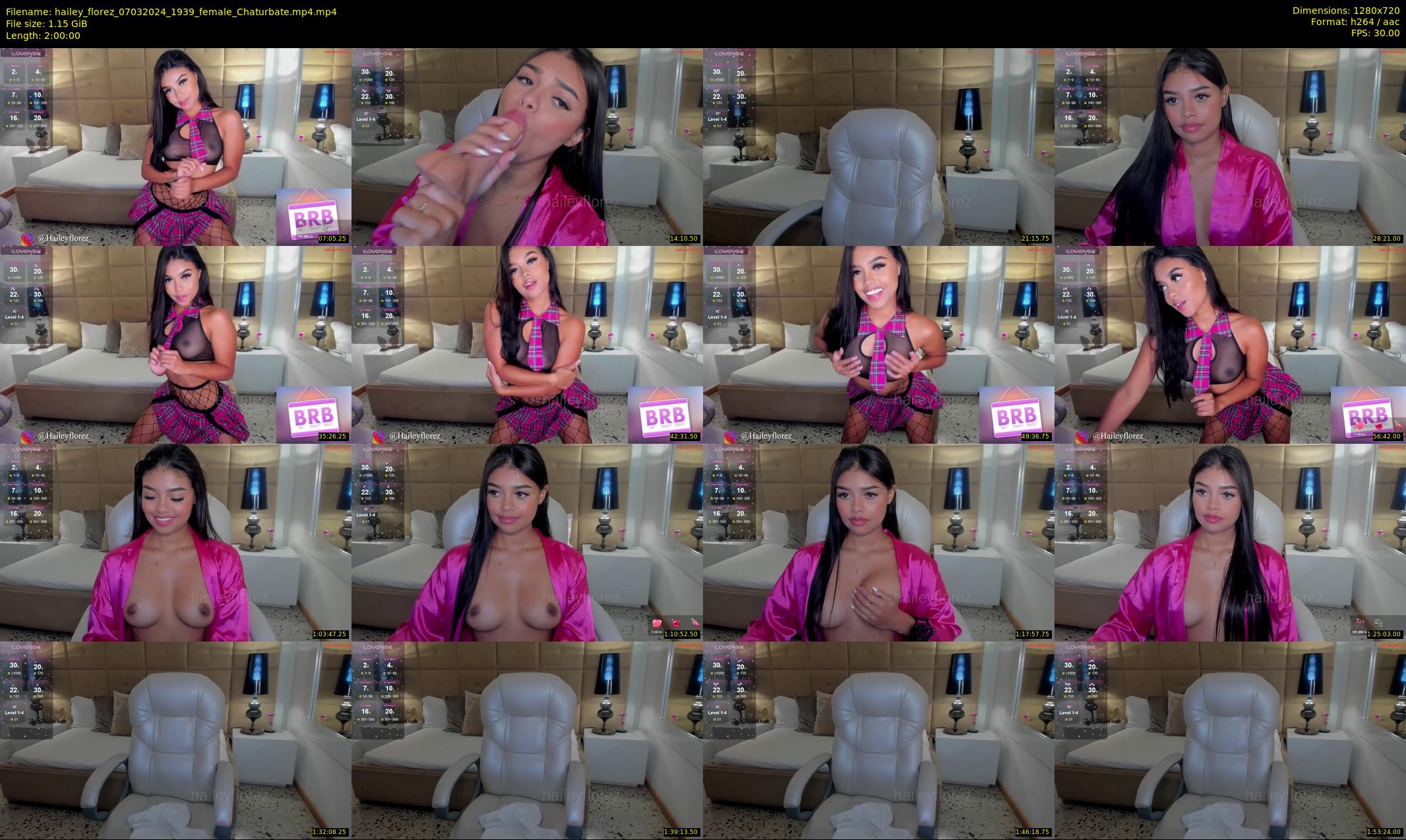 hailey_florez — 120 minute Chaturbate female cam show recording, 720p, Mar 7, 2024