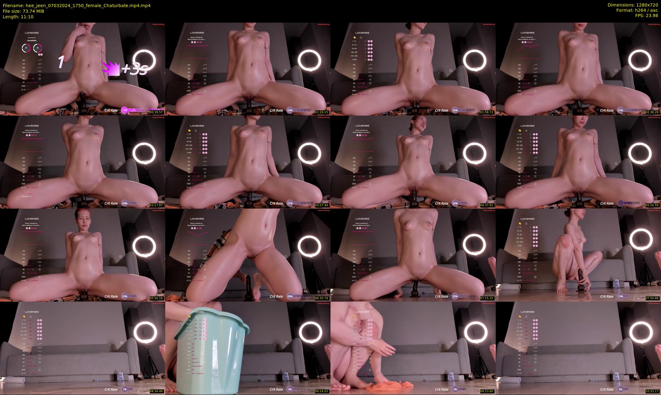 hee_jeen — 12 minute Chaturbate female cam show recording, 720p, Mar 7, 2024