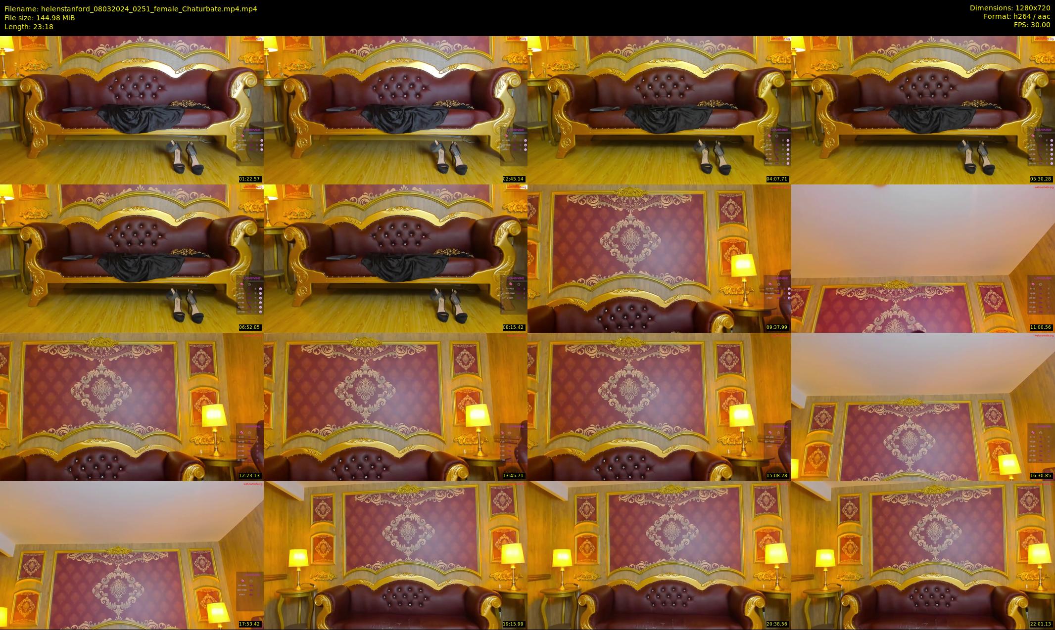 helenstanford — 24 minute Chaturbate female cam show recording, 720p, Mar 8, 2024