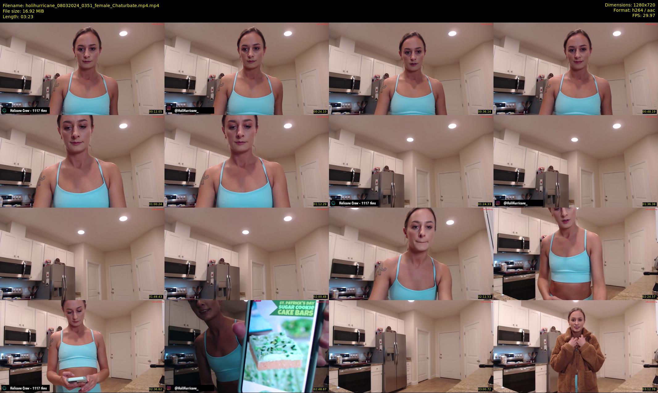 holihurricane — 4 minute Chaturbate female cam show recording, 720p, Mar 8, 2024
