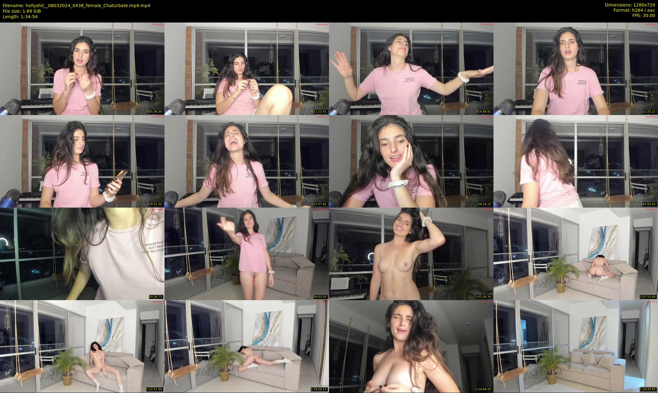 hollyshit_ — 95 minute Chaturbate female cam show recording, 720p, Mar 8, 2024