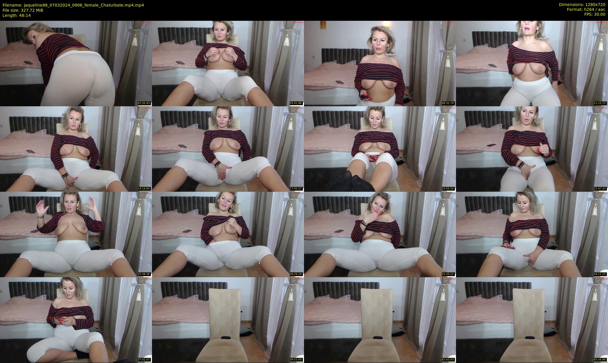 jaqueline88 — 49 minute Chaturbate female cam show recording, 720p, Mar 7, 2024