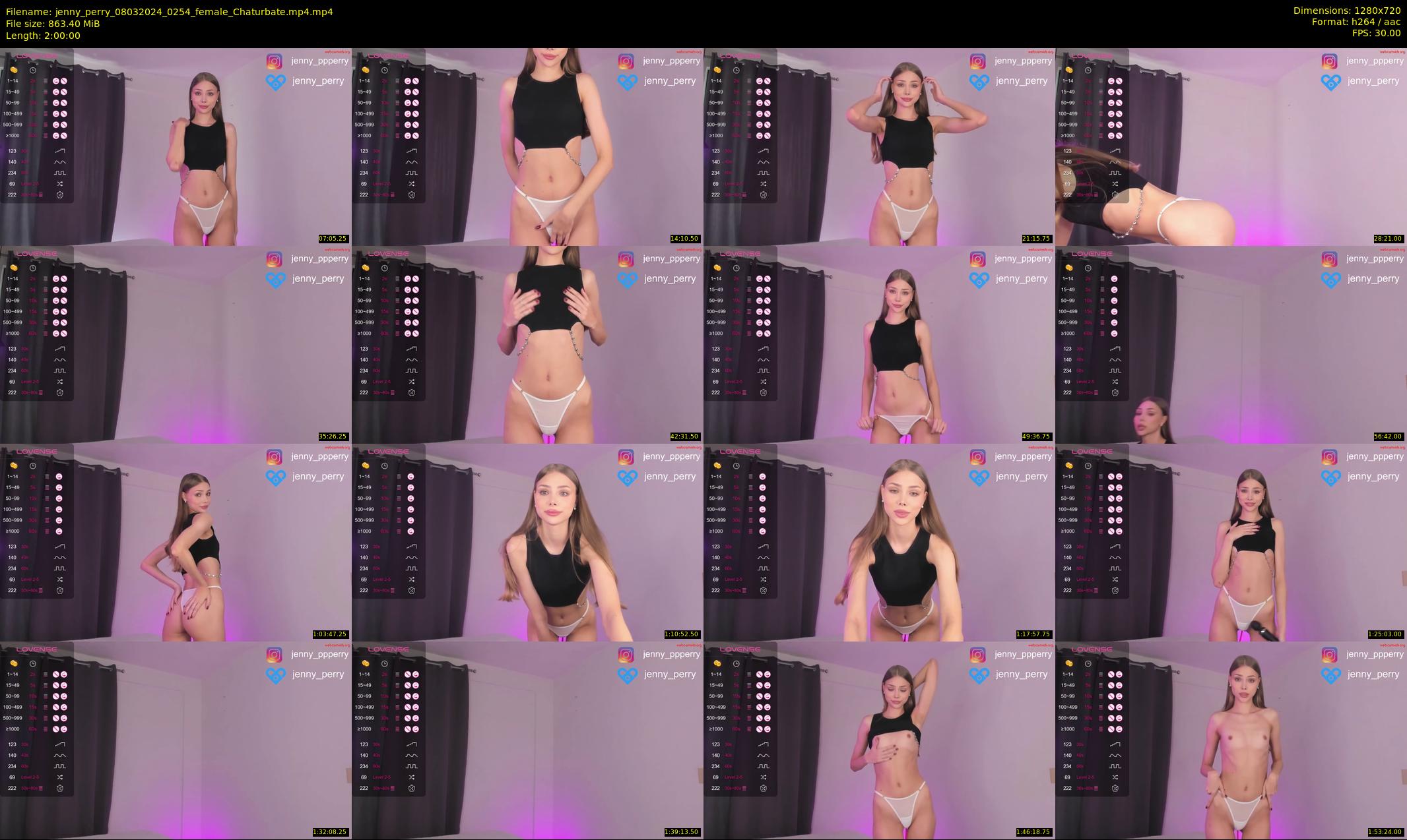 jenny_perry — 120 minute Chaturbate female cam show recording, 720p, Mar 8, 2024