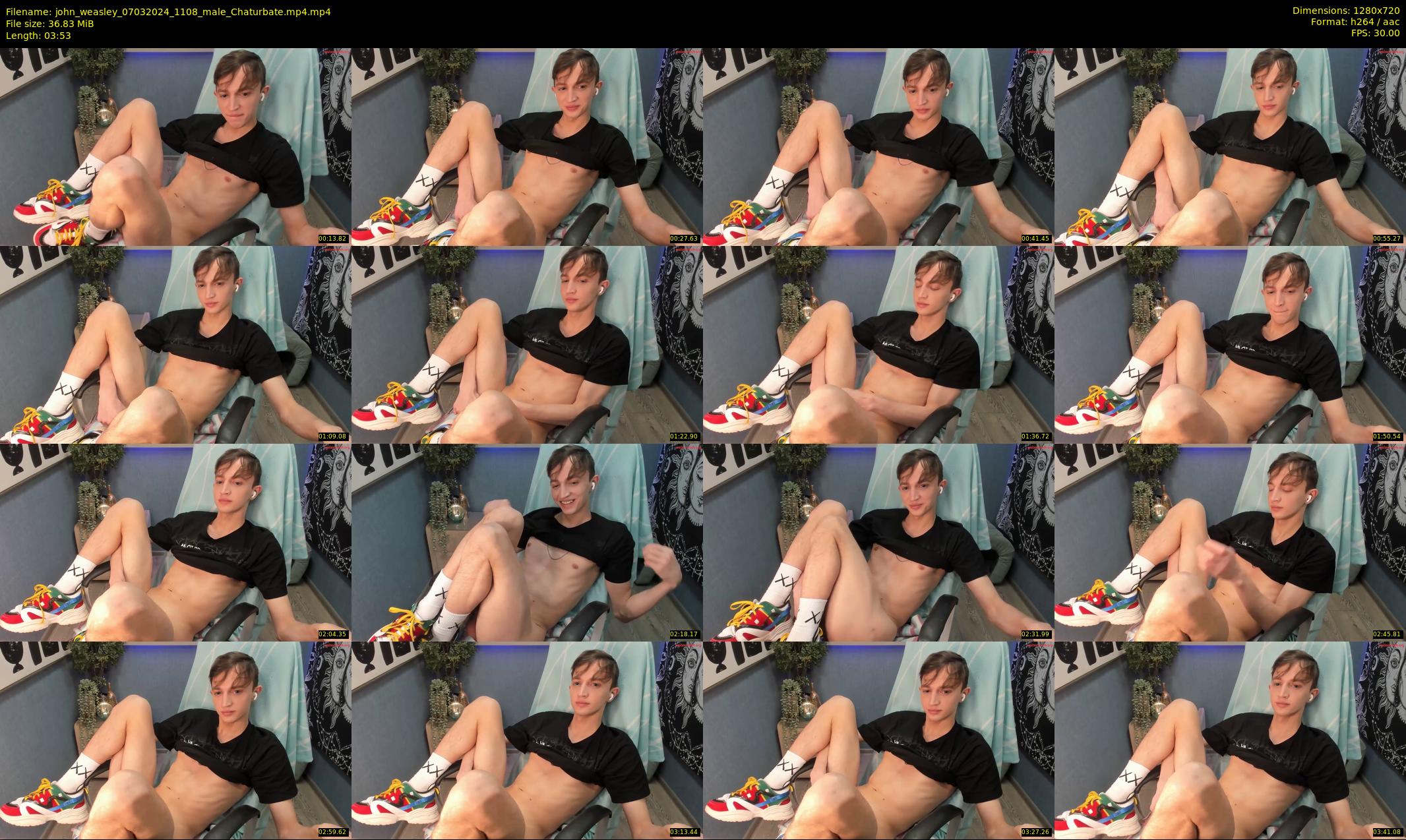 john_weasley — 4 minute Chaturbate male cam show recording, 720p, Mar 7, 2024
