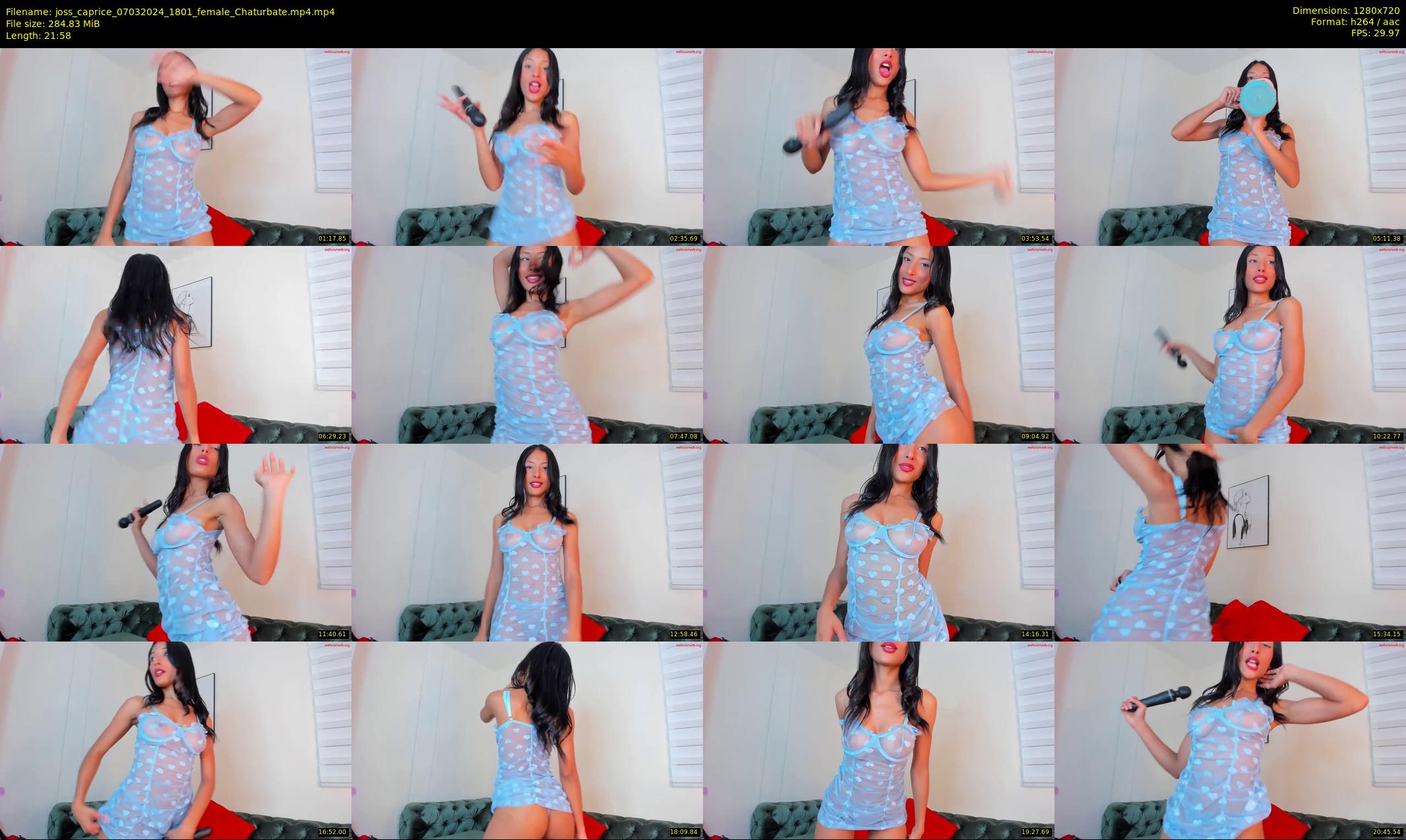 joss_caprice — 22 minute Chaturbate female cam show recording, 720p, Mar 7, 2024