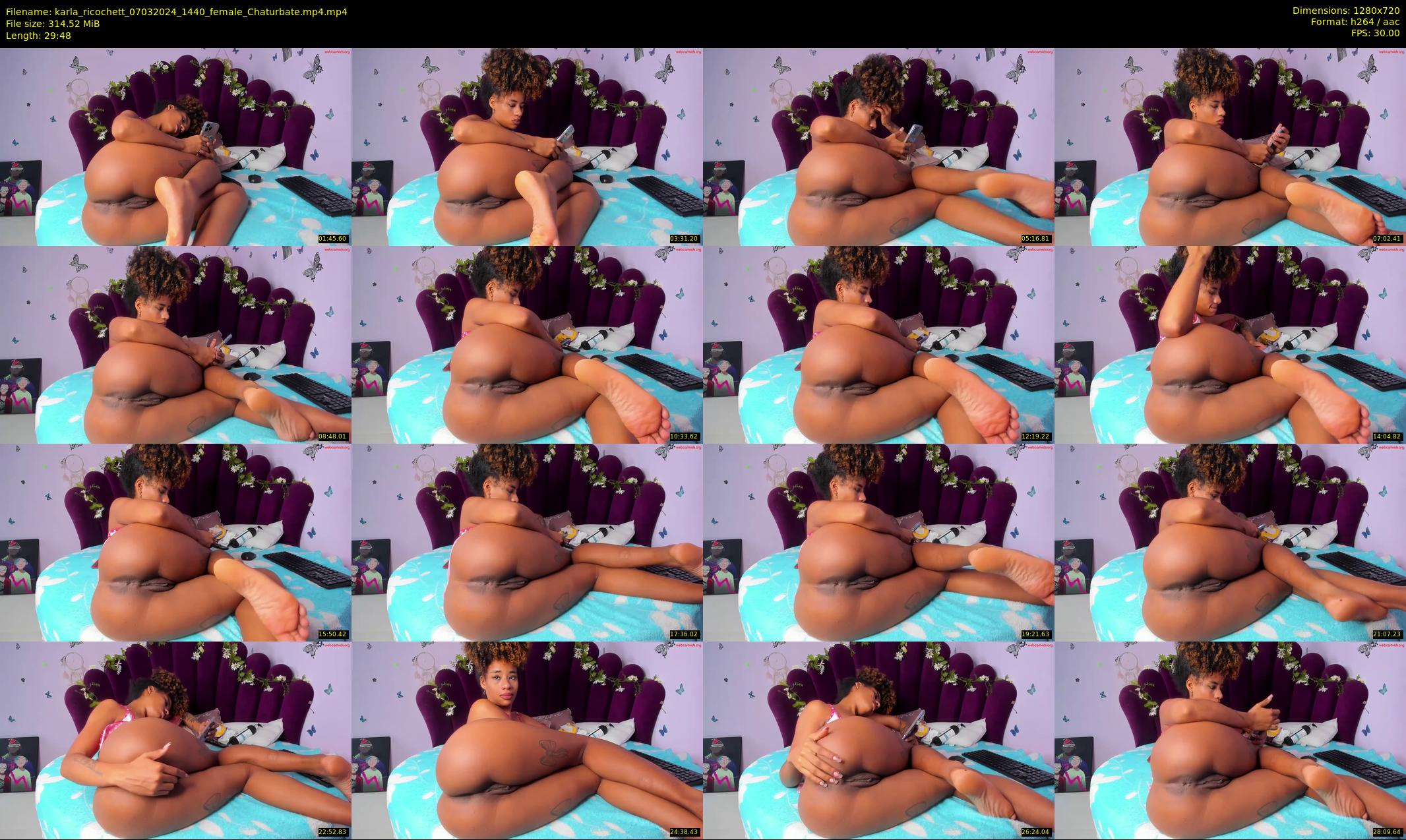 karla_ricochett — 30 minute Chaturbate female cam show recording, 720p, Mar 7, 2024