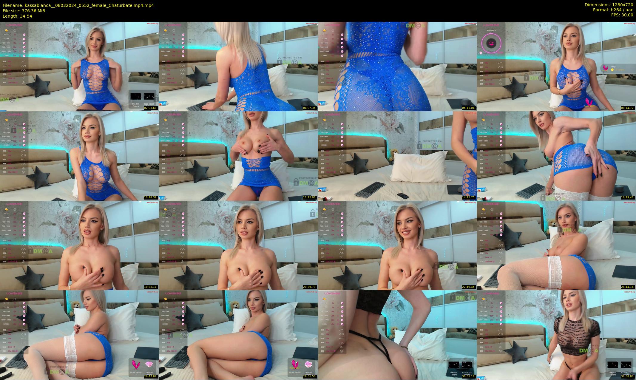 kassablanca_ — 35 minute Chaturbate female cam show recording, 720p, Mar 8, 2024