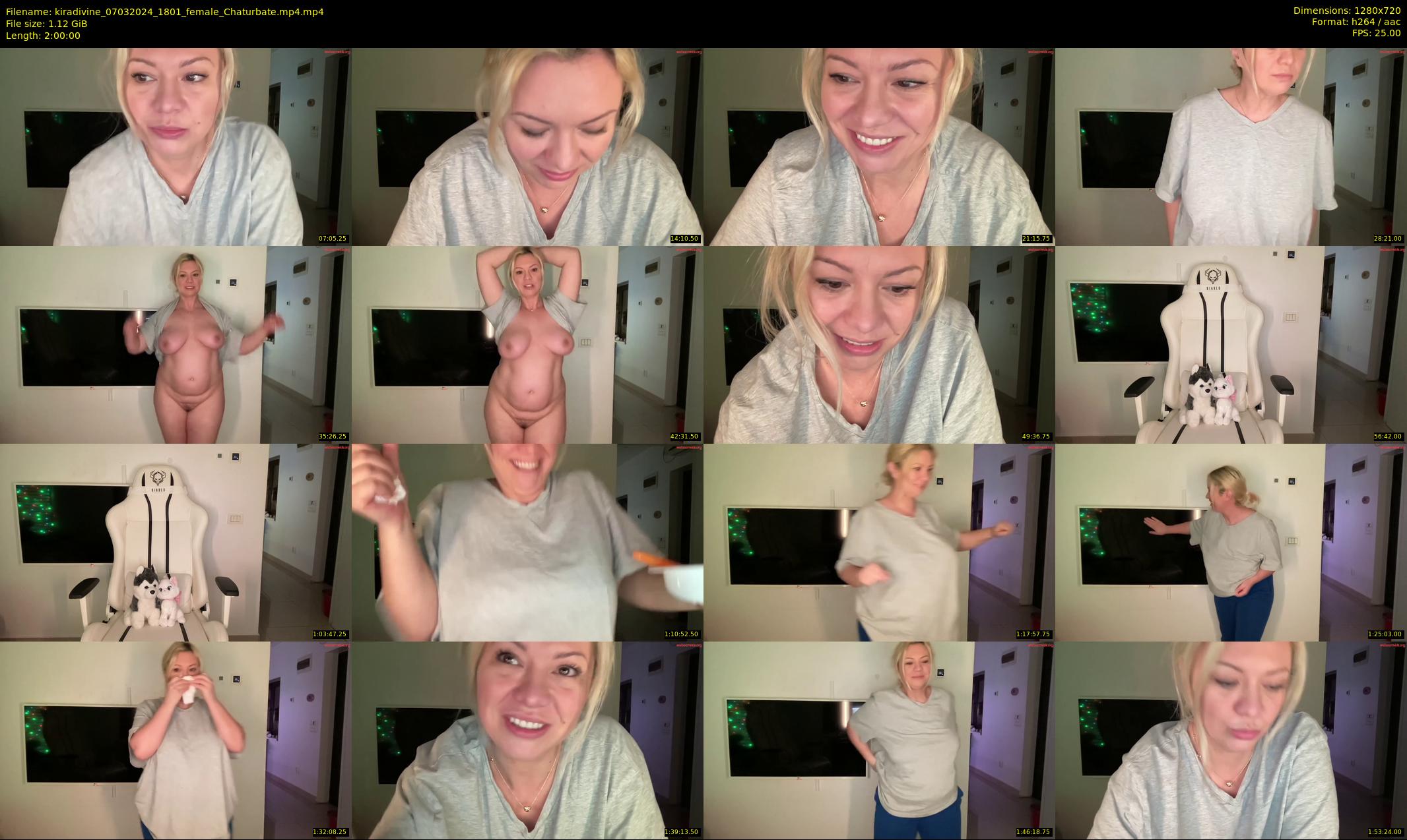 kiradivine — 120 minute Chaturbate female cam show recording, 720p, Mar 7, 2024
