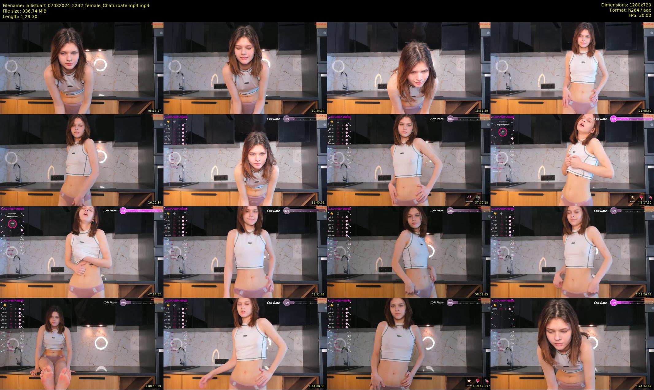 lallistuart — 90 minute Chaturbate female cam show recording, 720p, Mar 7, 2024