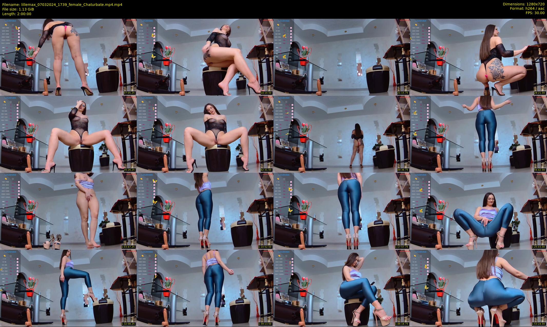 lillemax — 120 minute Chaturbate female cam show recording, 720p, Mar 7, 2024