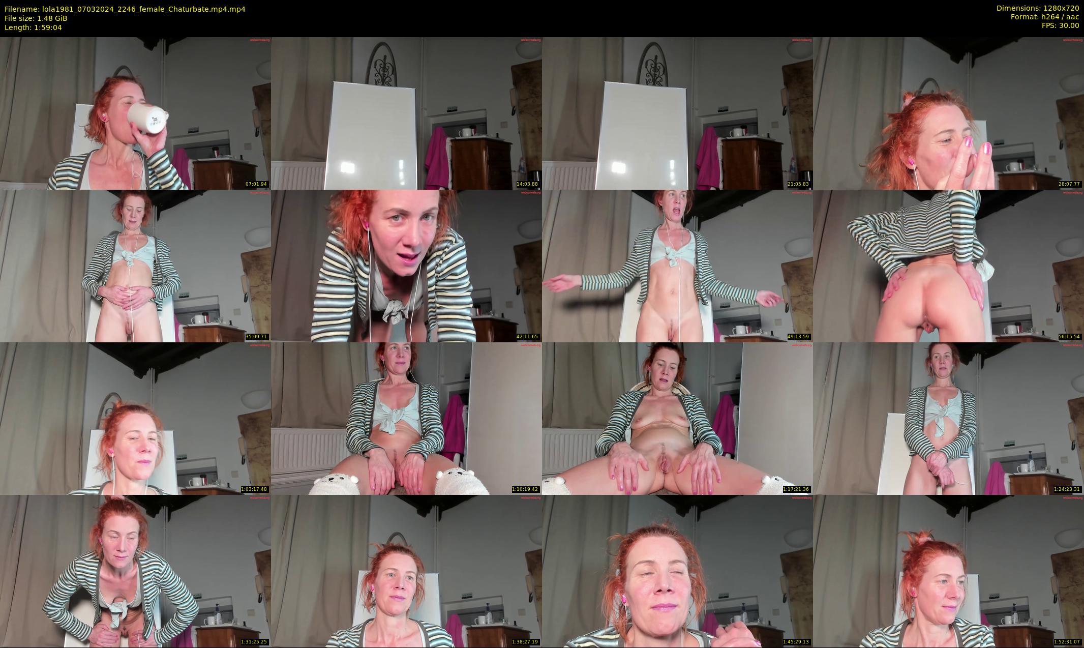 lola1981 — 120 minute Chaturbate female cam show recording, 720p, Mar 7, 2024