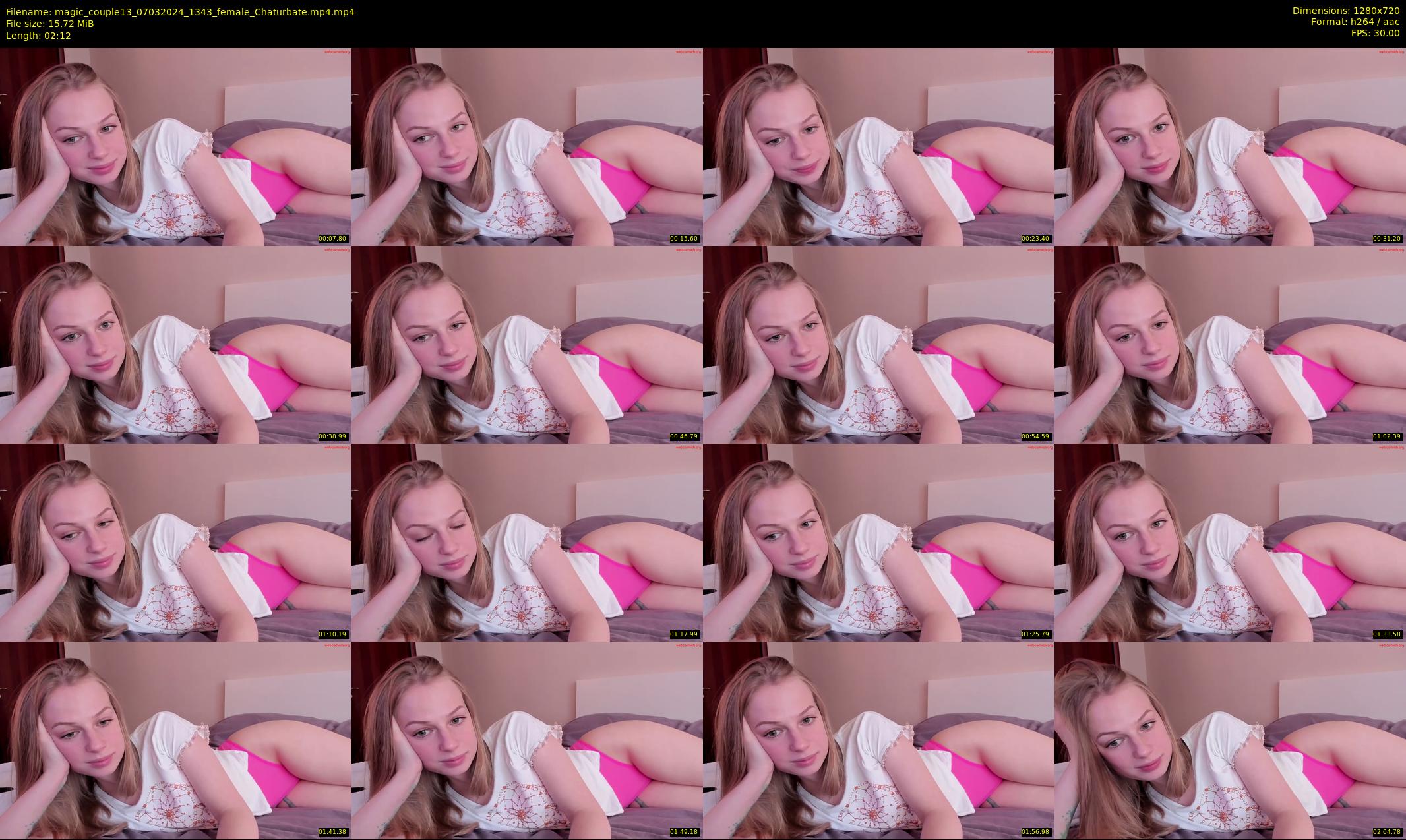 magic_couple13 — 3 minute Chaturbate couple cam show recording, 720p, Mar 7, 2024