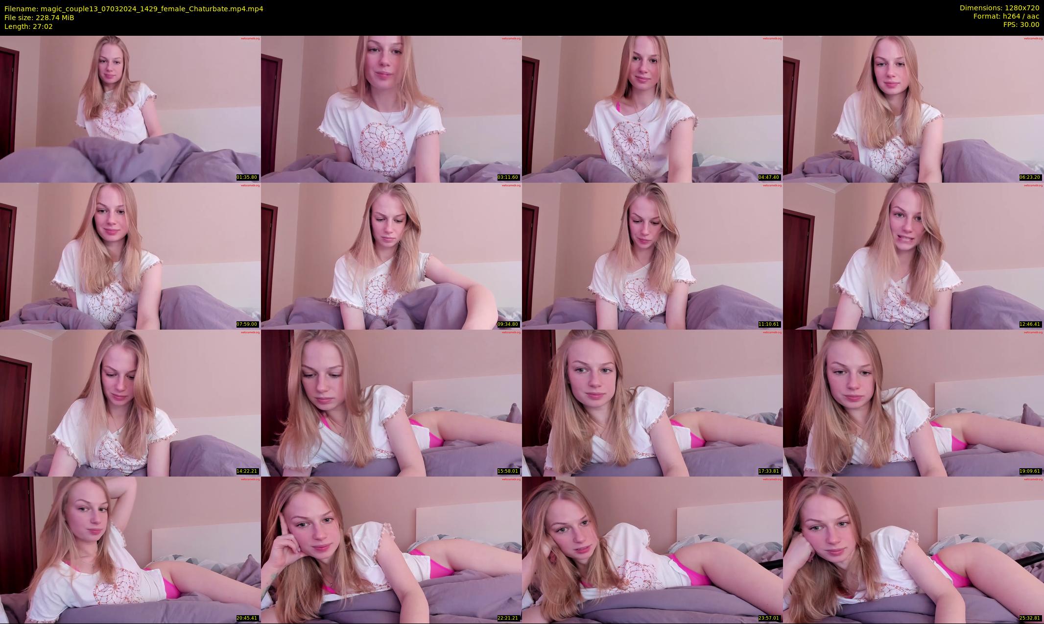 magic_couple13 — 28 minute Chaturbate couple cam show recording, 720p, Mar 7, 2024