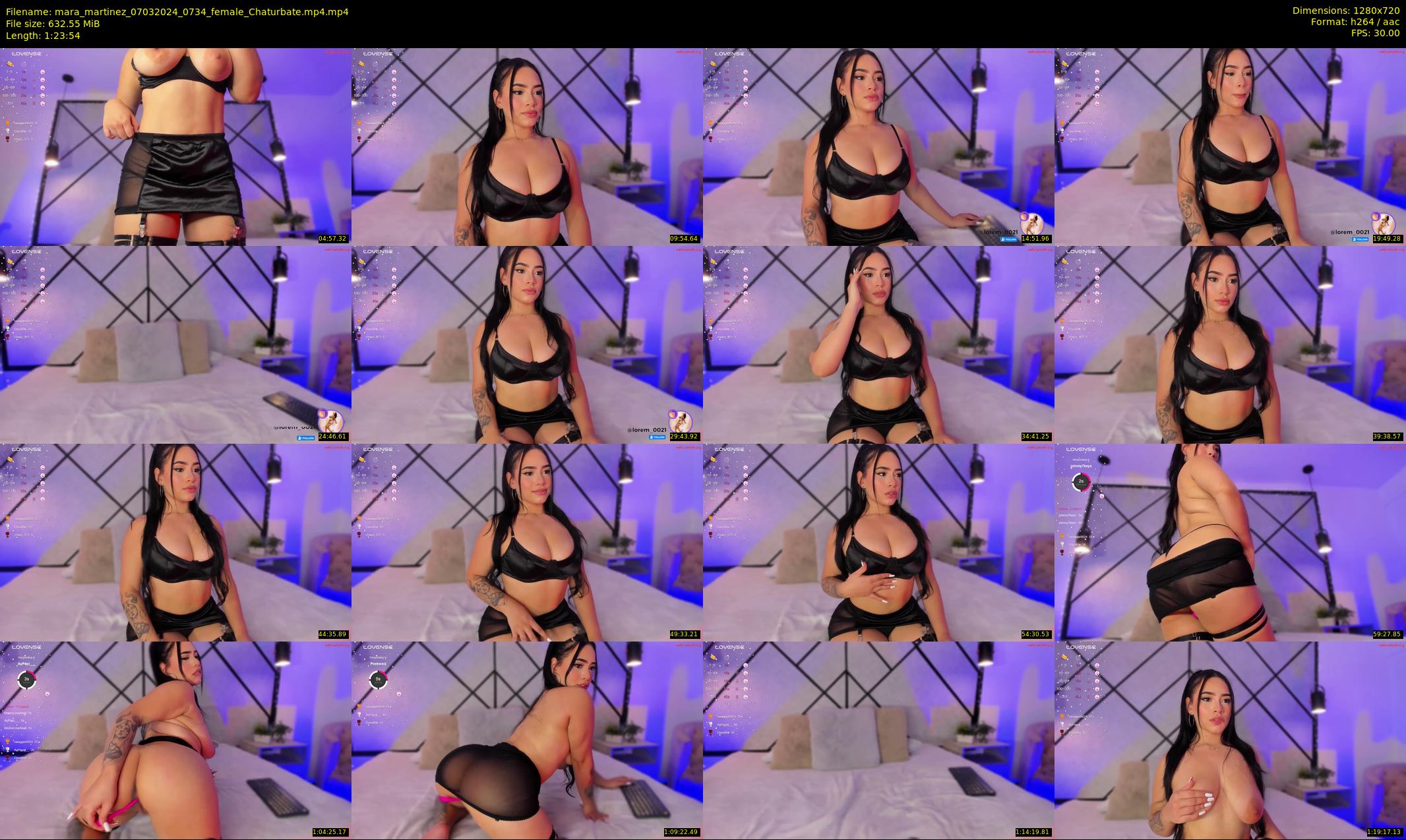 mara_martinez — 84 minute Chaturbate female cam show recording, 720p, Mar 7, 2024