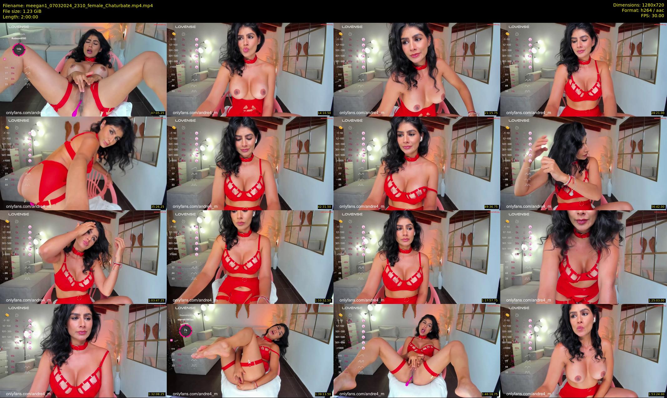 meegan1 — 120 minute Chaturbate female cam show recording, 720p, Mar 7, 2024