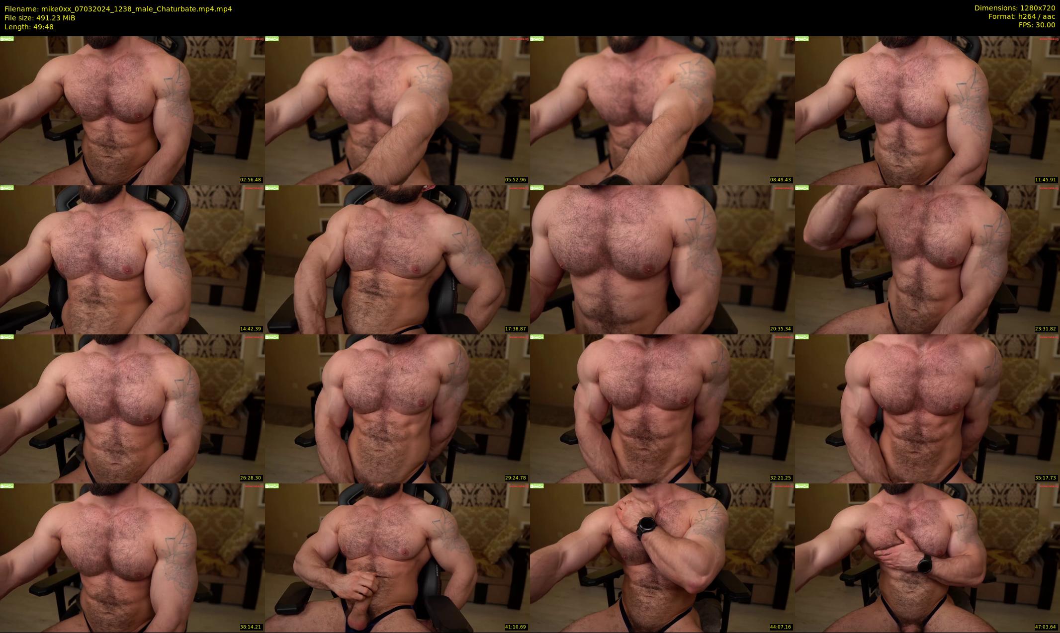 mike0xx — 50 minute Chaturbate male cam show recording, 720p, Mar 7, 2024