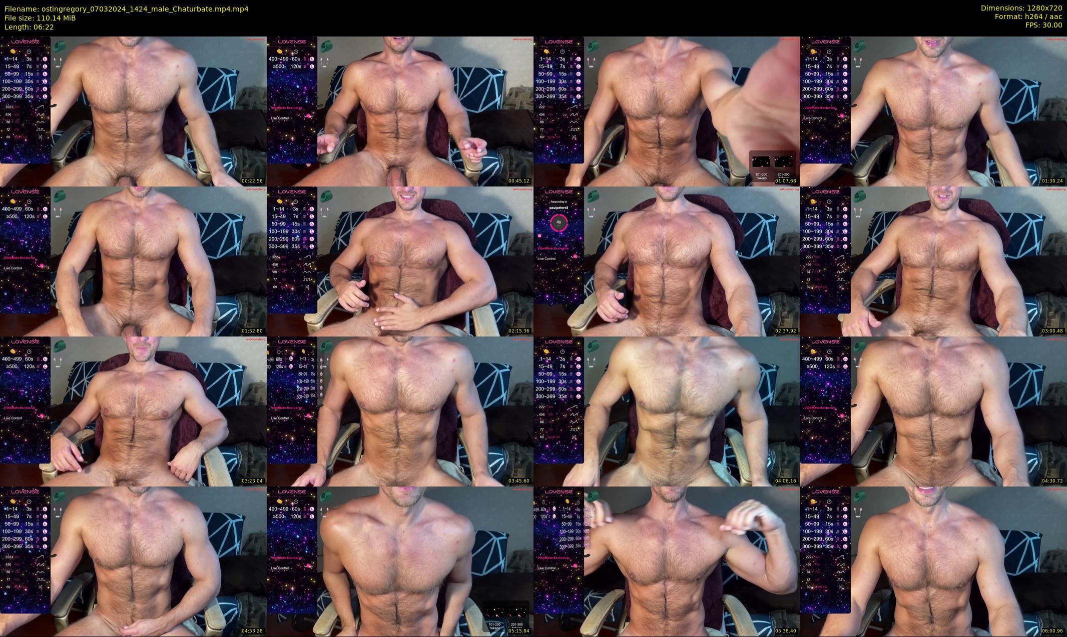 ostingregory — 7 minute Chaturbate male cam show recording, 720p, Mar 7, 2024
