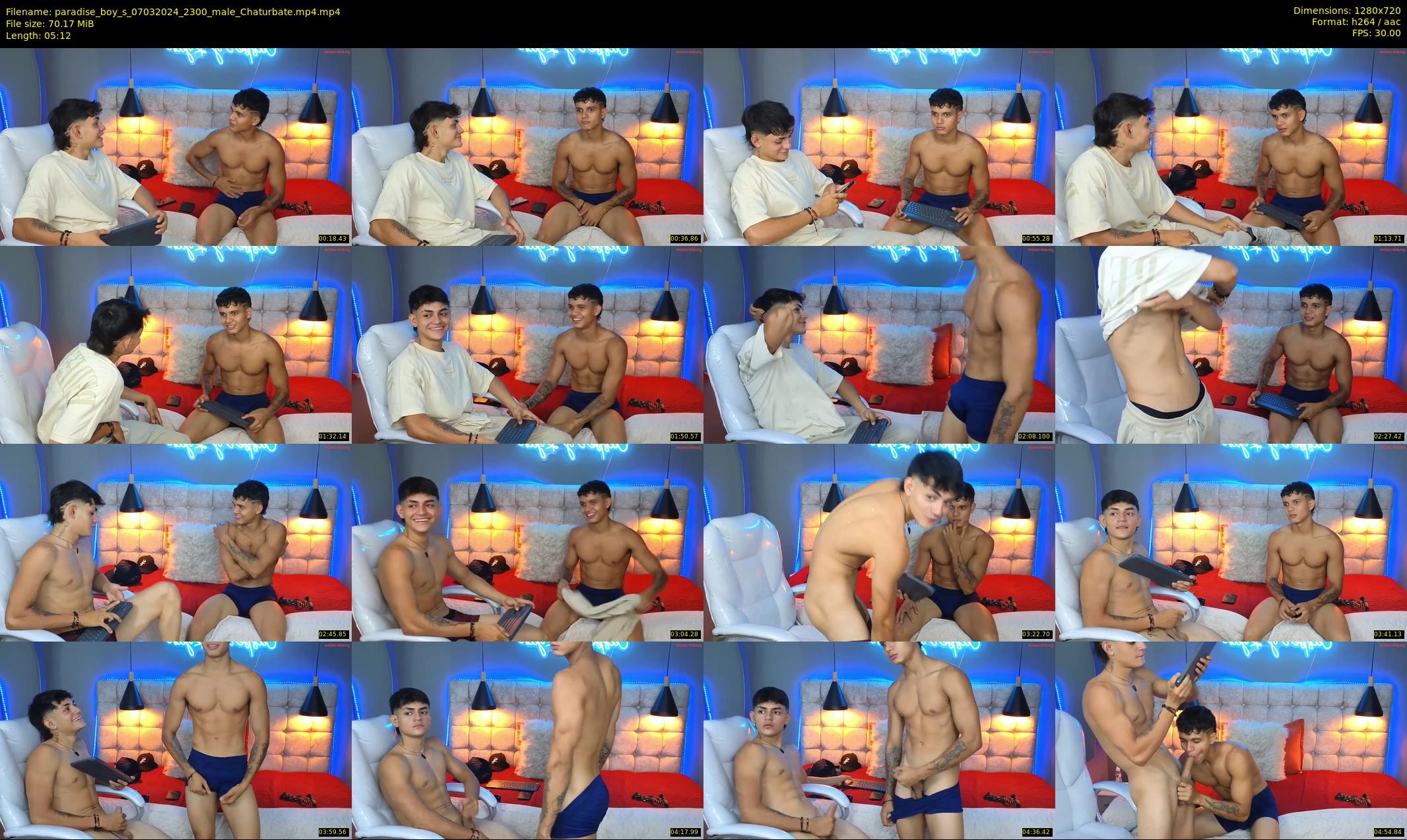 paradise_boy_s — 6 minute Chaturbate male cam show recording, 720p, Mar 7, 2024
