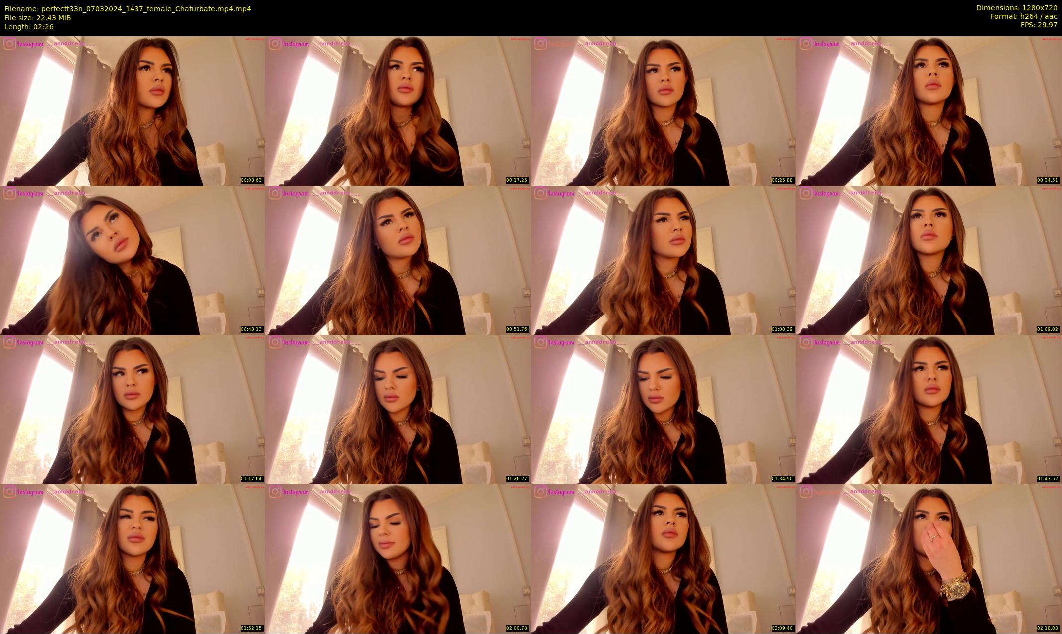 perfectt33n — 3 minute Chaturbate female cam show recording, 720p, Mar 7, 2024