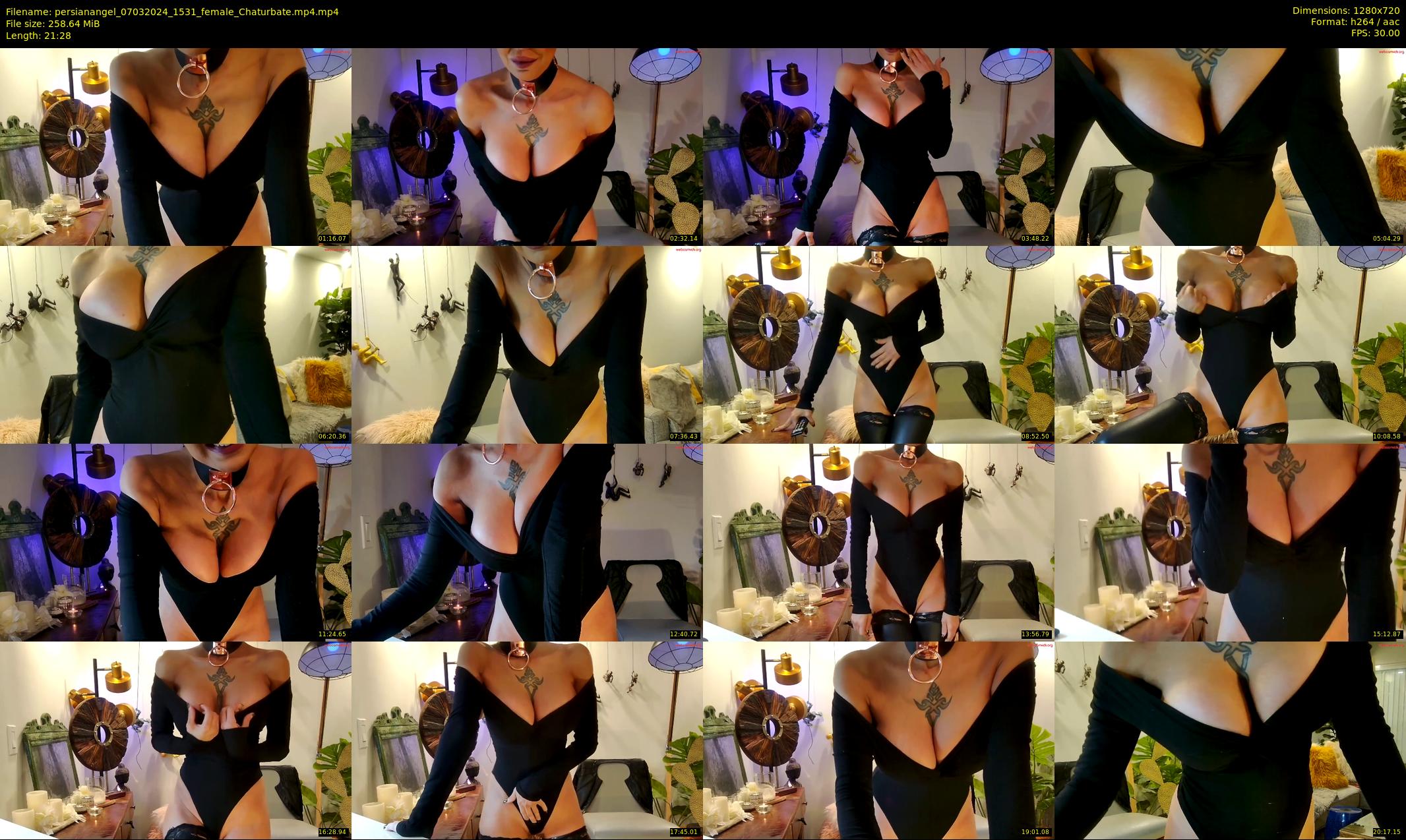 persianangel — 22 minute Chaturbate female cam show recording, 720p, Mar 7, 2024