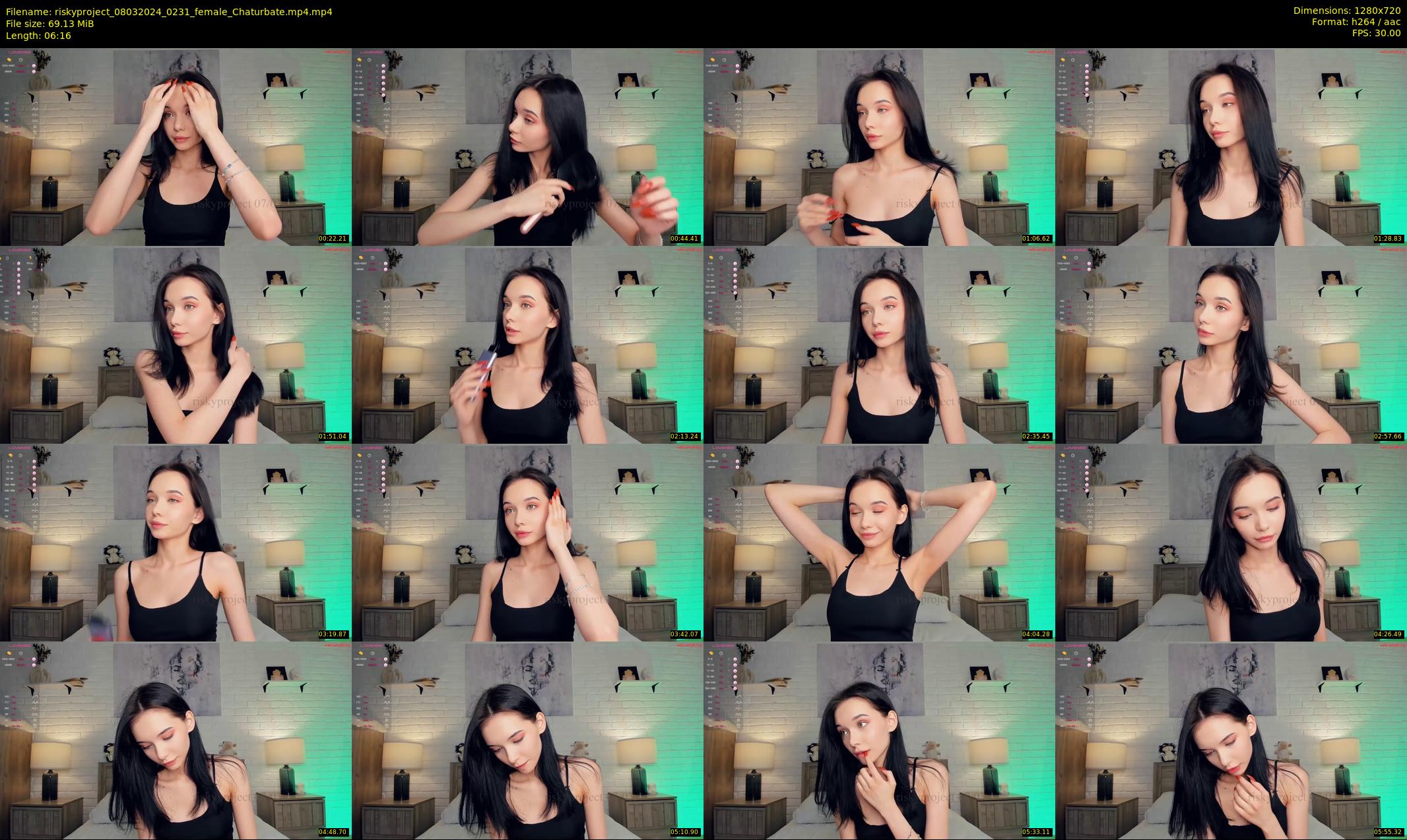 riskyproject — 7 minute Chaturbate couple cam show recording, 720p, Mar 8, 2024