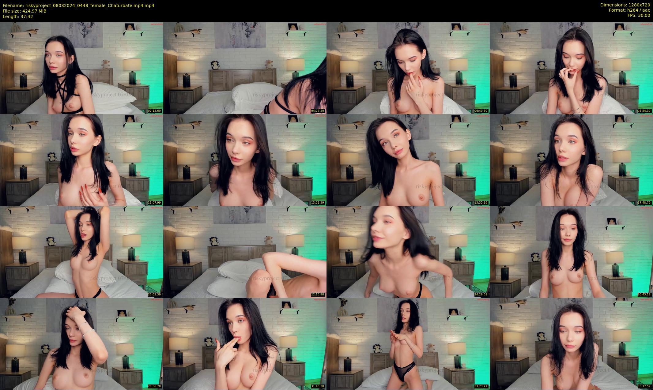riskyproject — 38 minute Chaturbate couple cam show recording, 720p, Mar 8, 2024