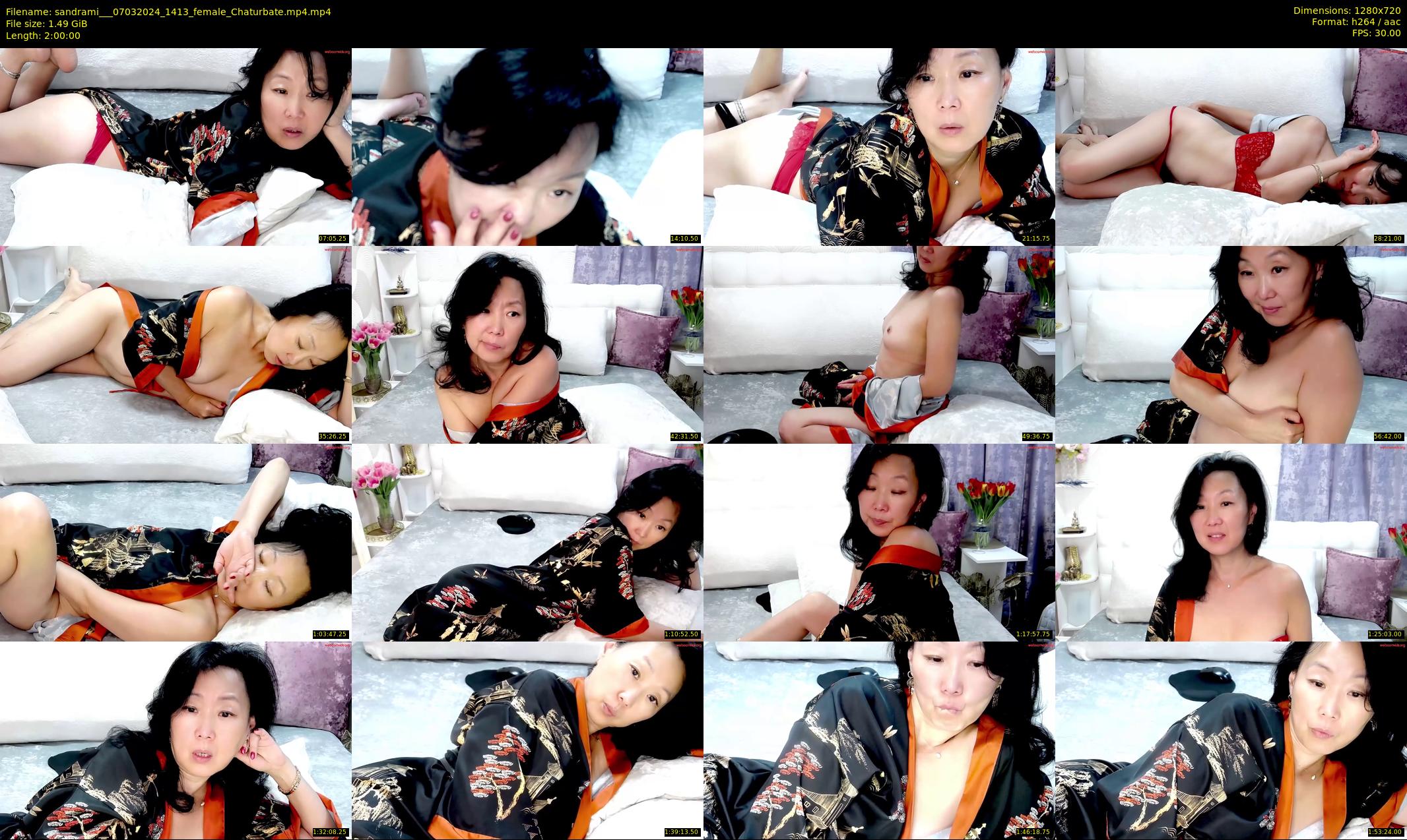 sandrami__ — 120 minute Chaturbate female cam show recording, 720p, Mar 7, 2024