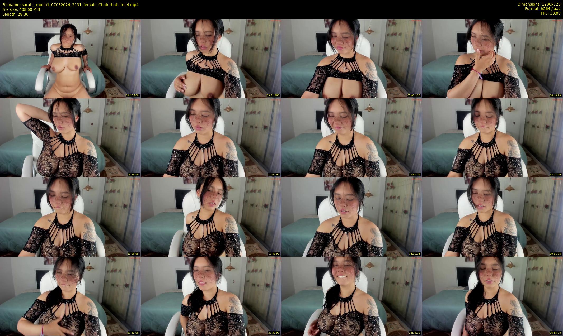sarah__moon1 — 29 minute Chaturbate female cam show recording, 720p, Mar 7, 2024